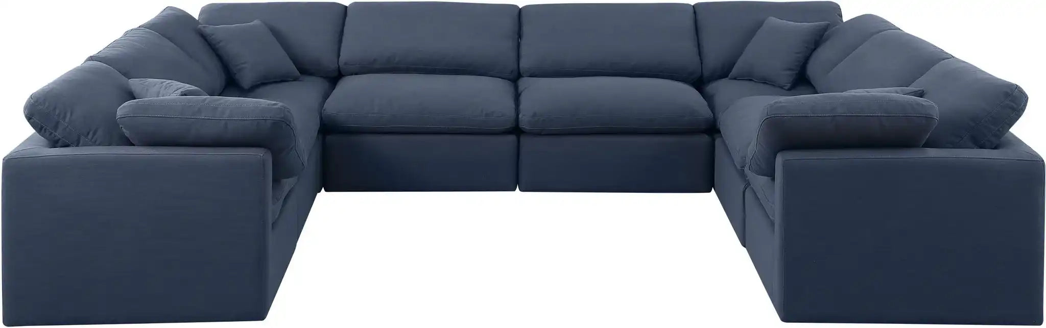 Indulge - Linen 8 Piece Modular Sectional