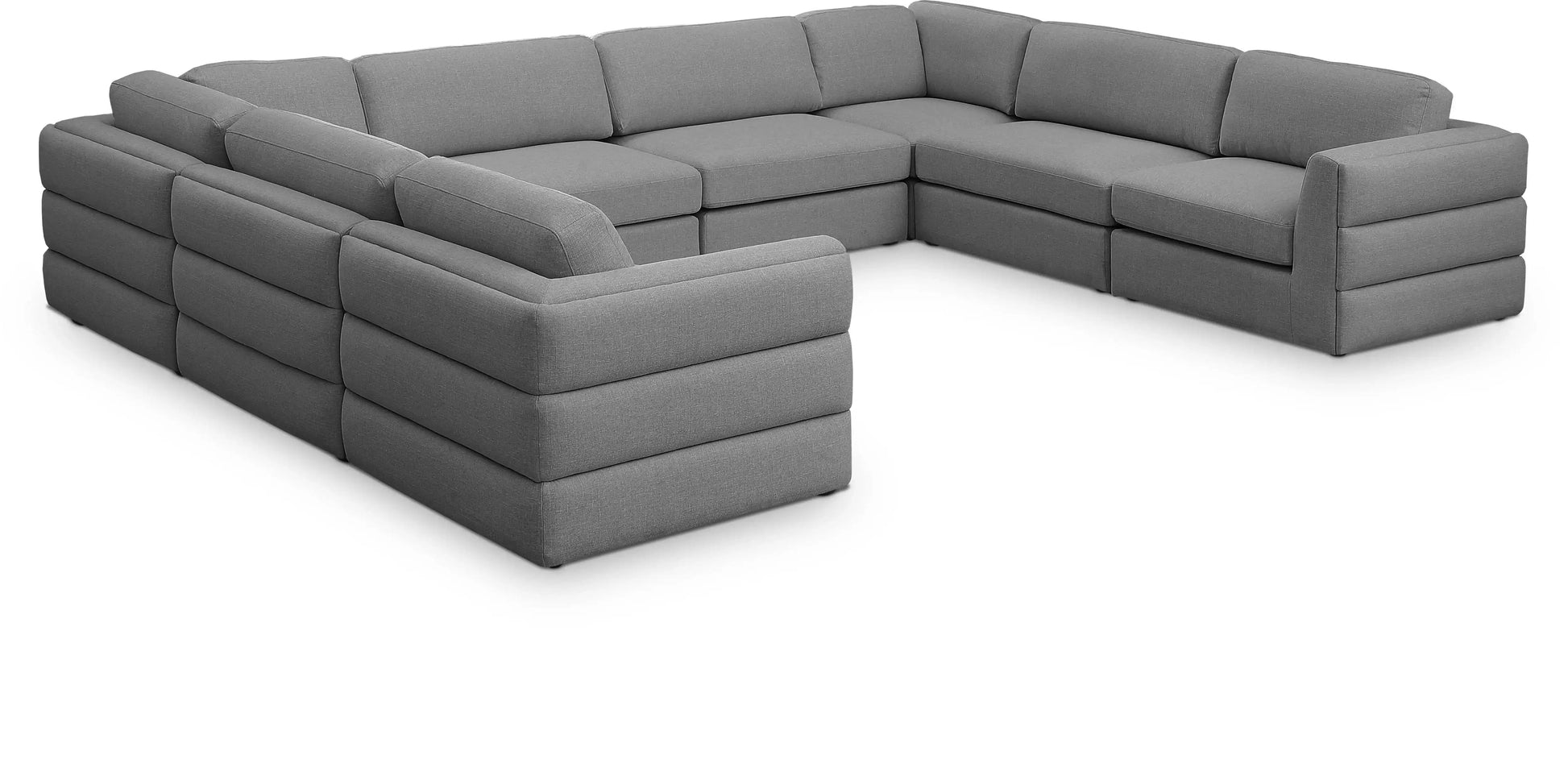 Beckham - 8 Piece Modular Sectional - Best Buy Furniture