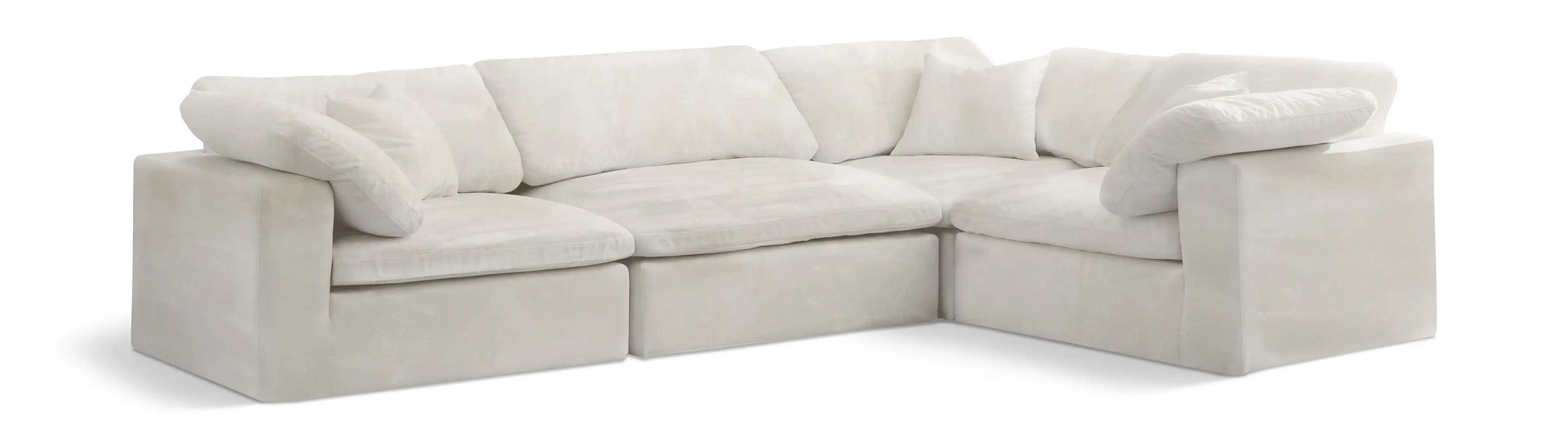 Cozy - 4 Piece Modular Corner Sectional - Best Buy Furniture