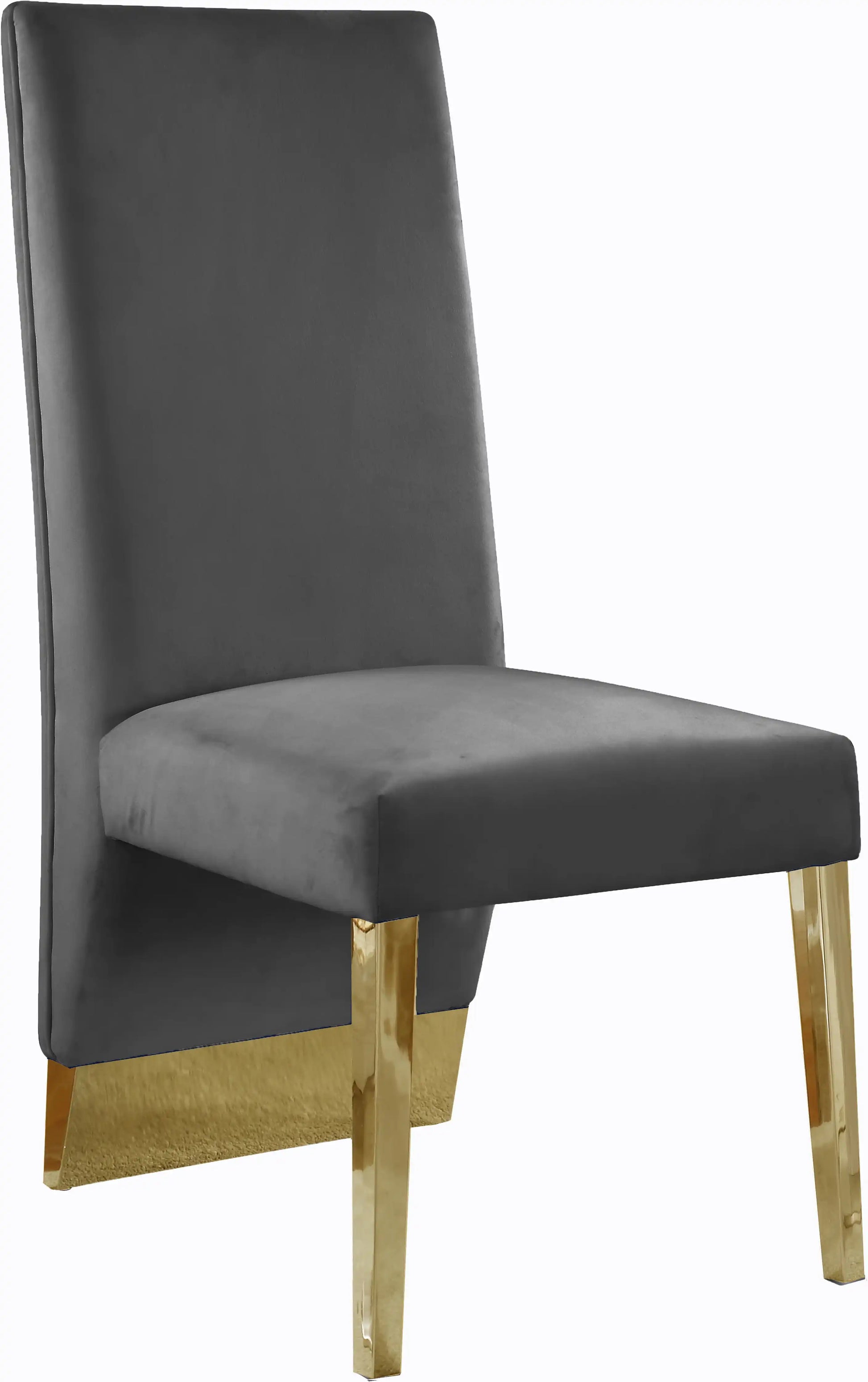 Porsha - Dining Chair with Gold Legs (Set of 2) - Best Buy Furniture