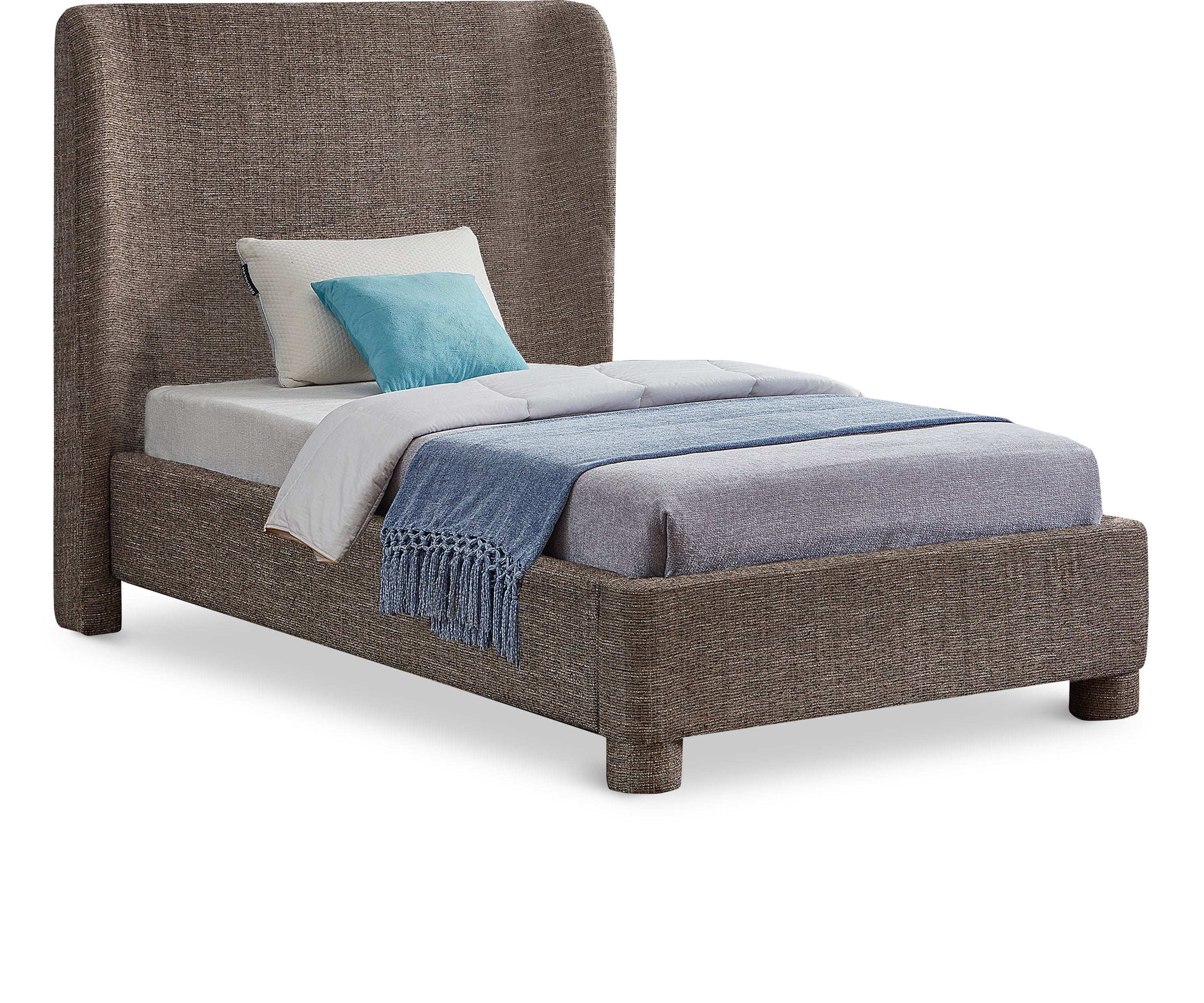 Penny - Polyester Fabric Bed - Best Buy Furniture