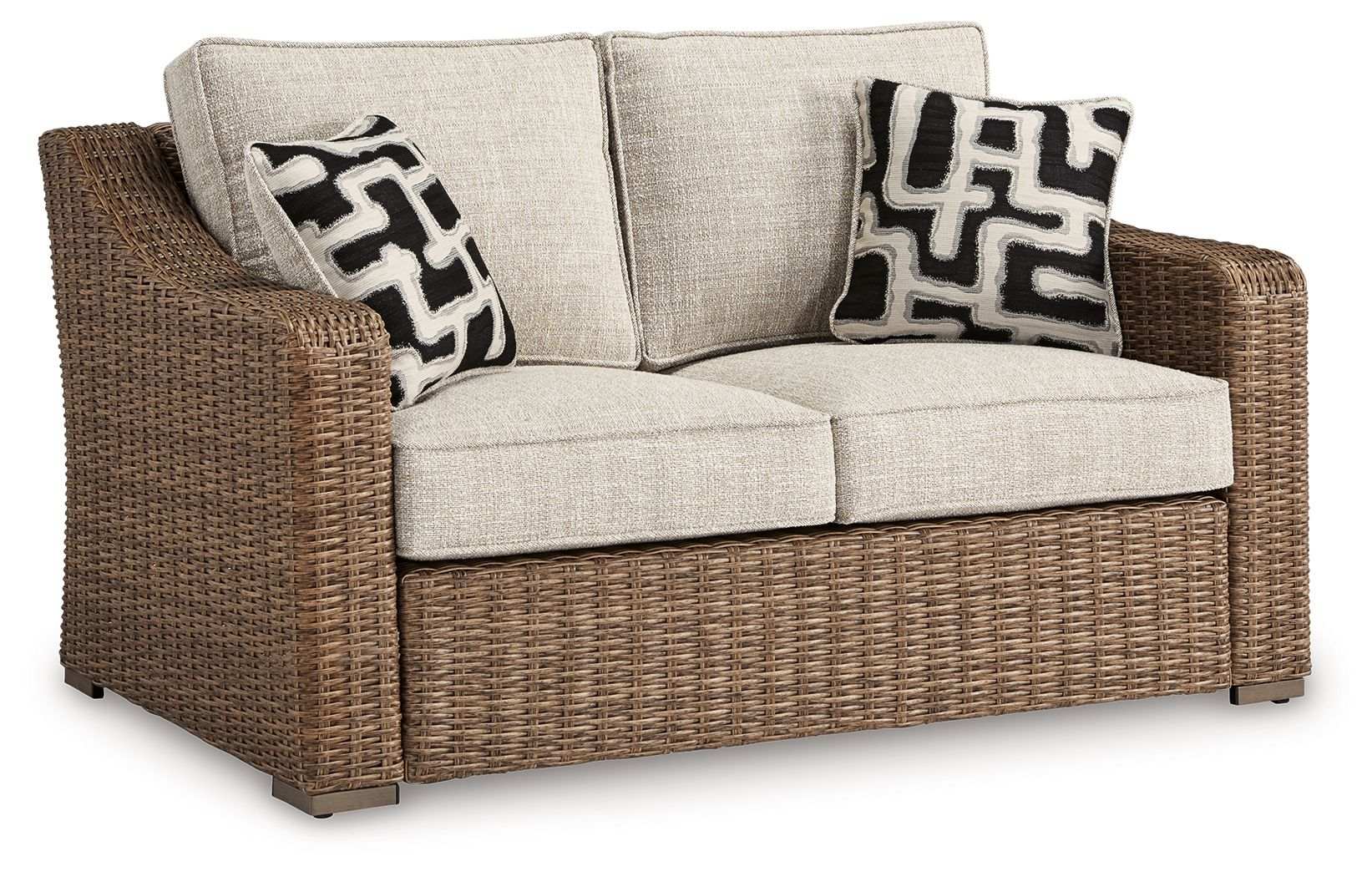Beachcroft - Loveseat With Cushion - Beige - Best Buy Furniture