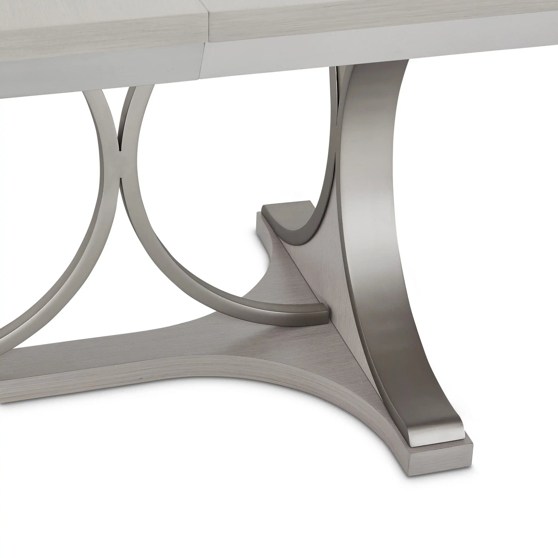 Eclipse - Oval Dining Table - Moonlight Gray - Best Buy Furniture