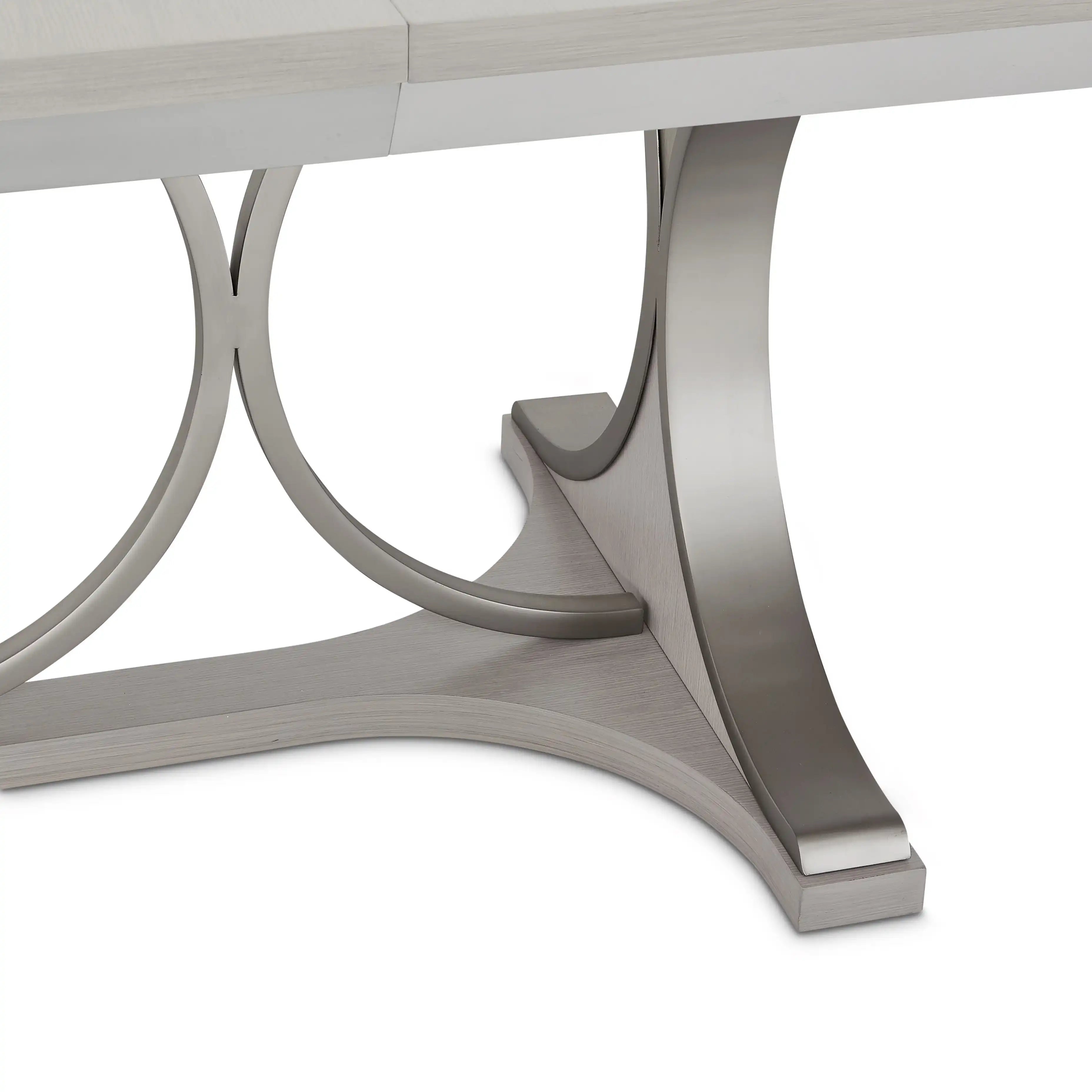Eclipse - Oval Dining Table - Moonlight Gray - Best Buy Furniture
