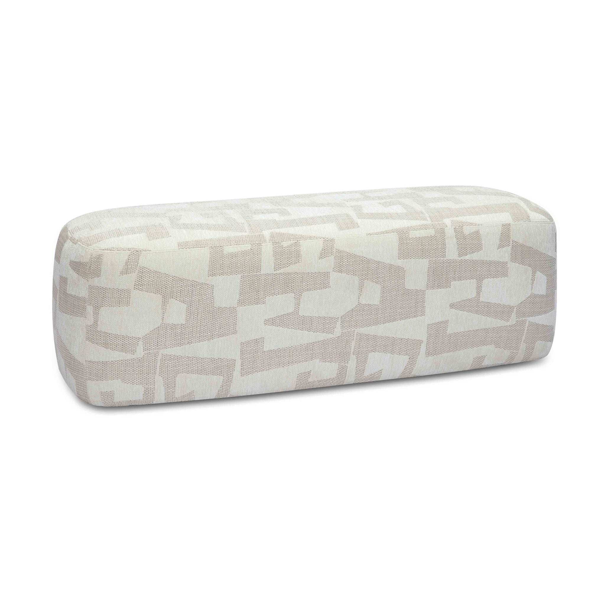 Graceland - Jacquard Bench - Cream