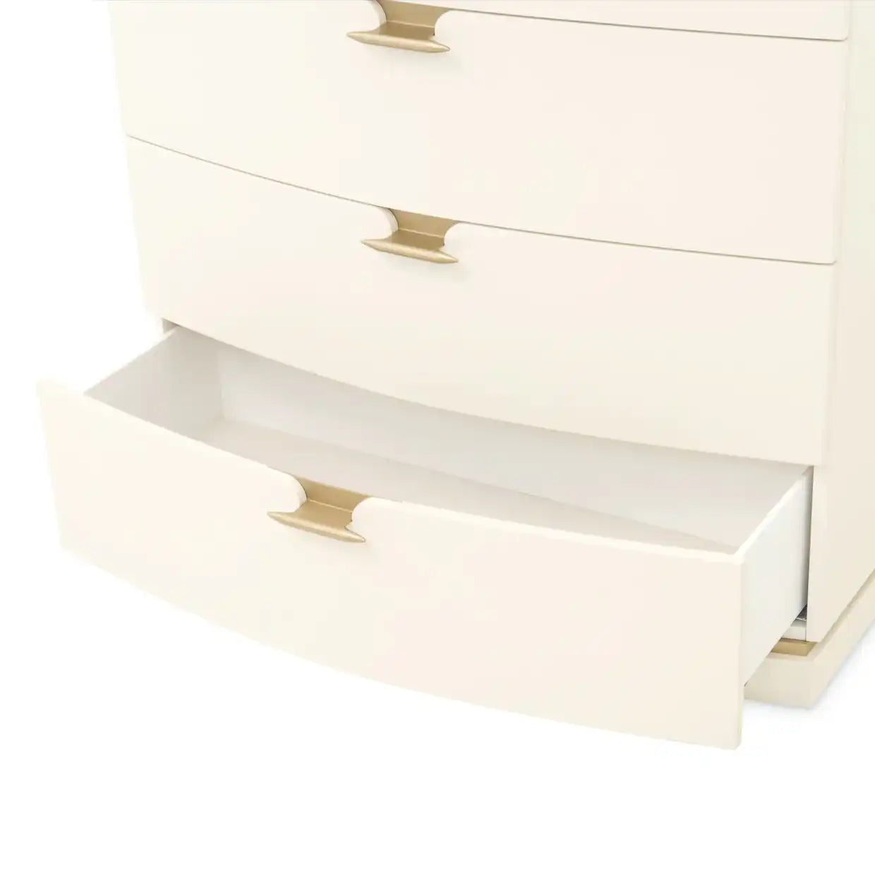 La Terrazza - 5-Drawer Chest - Creamy Pearl - Best Buy Furniture