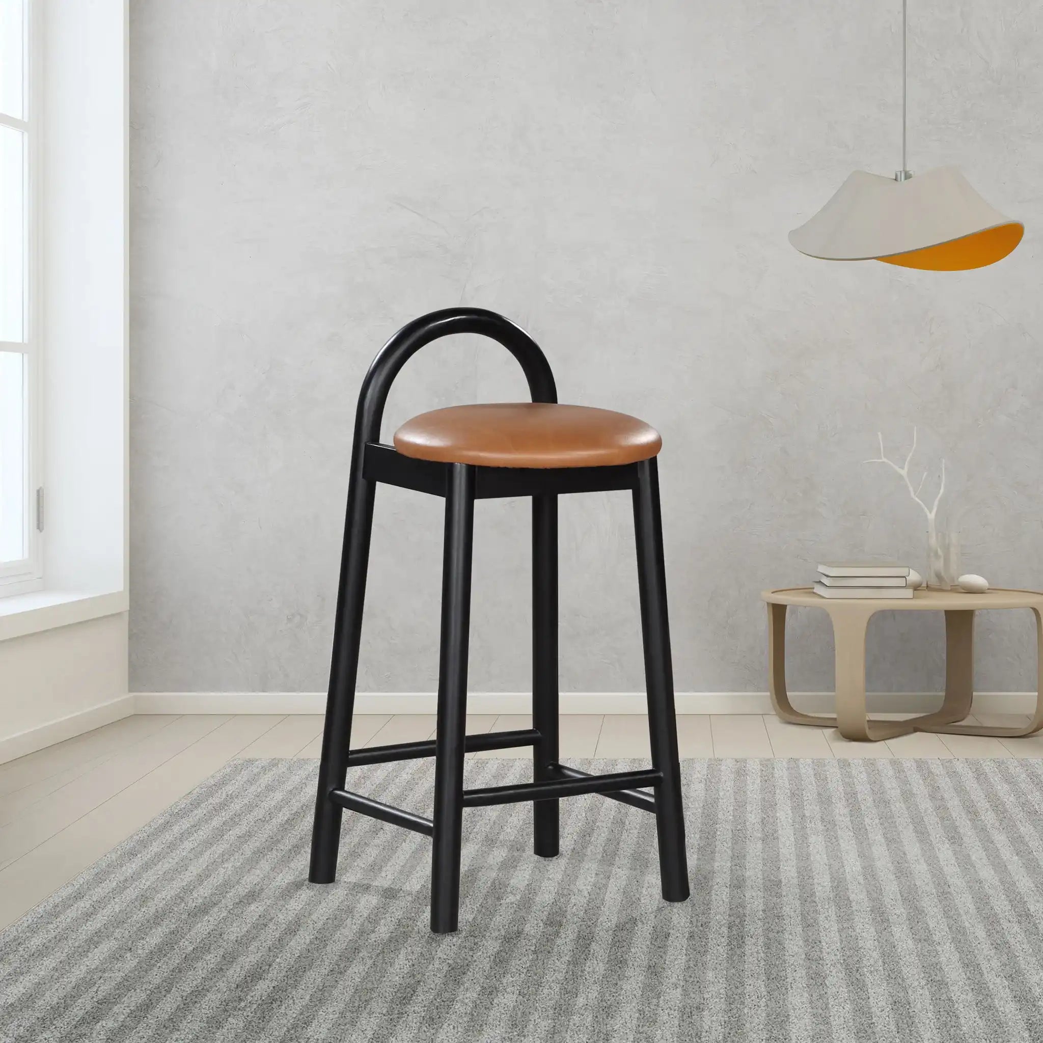 Calvin - Stool - Black Legs