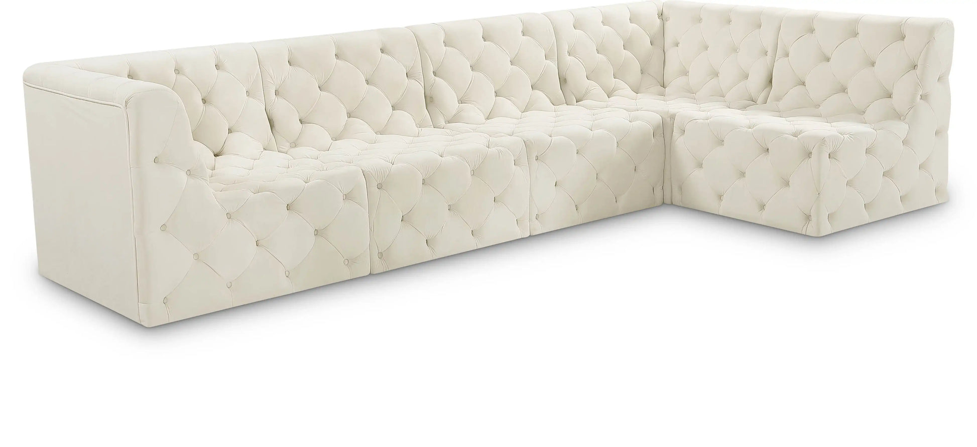 Tuft - 5 Piece Modular Sectional - Best Buy Furniture
