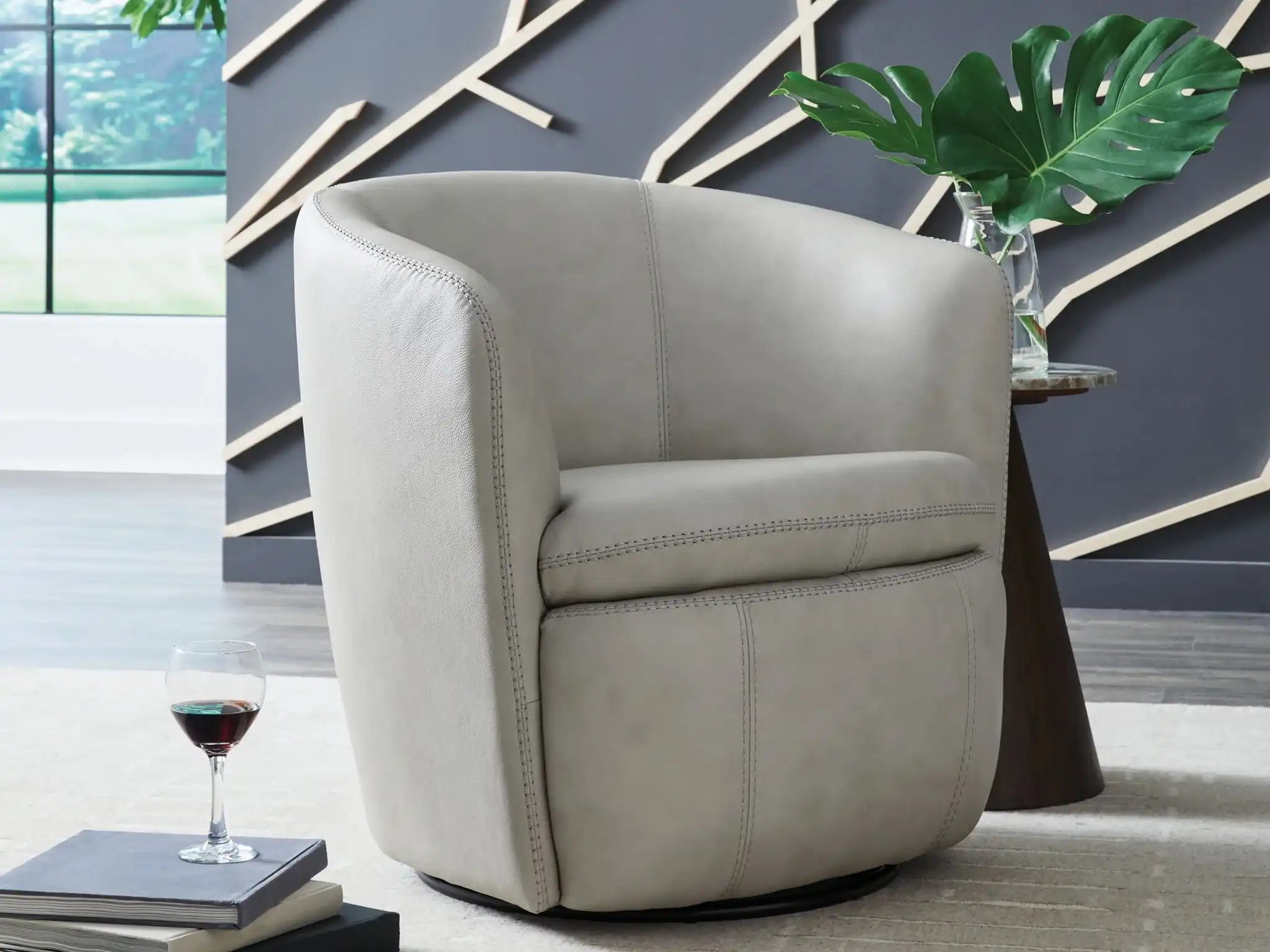 Kierreys - Swivel Chair - Best Buy Furniture