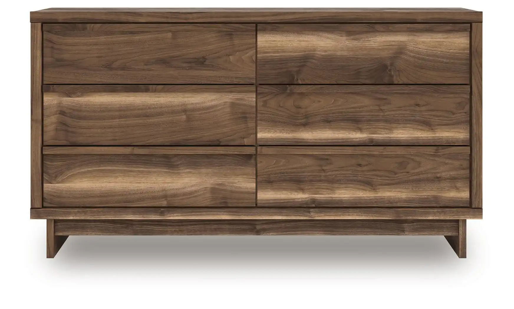 Chirason - Six Drawer Dresser - Brown - Best Buy Furniture