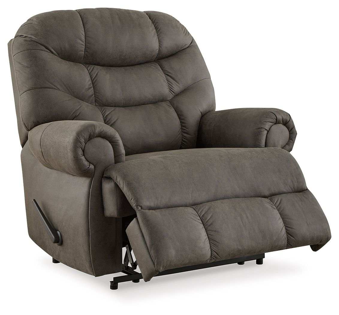 Camera Time - Zero Wall Recliner - Gunmetal - Best Buy Furniture