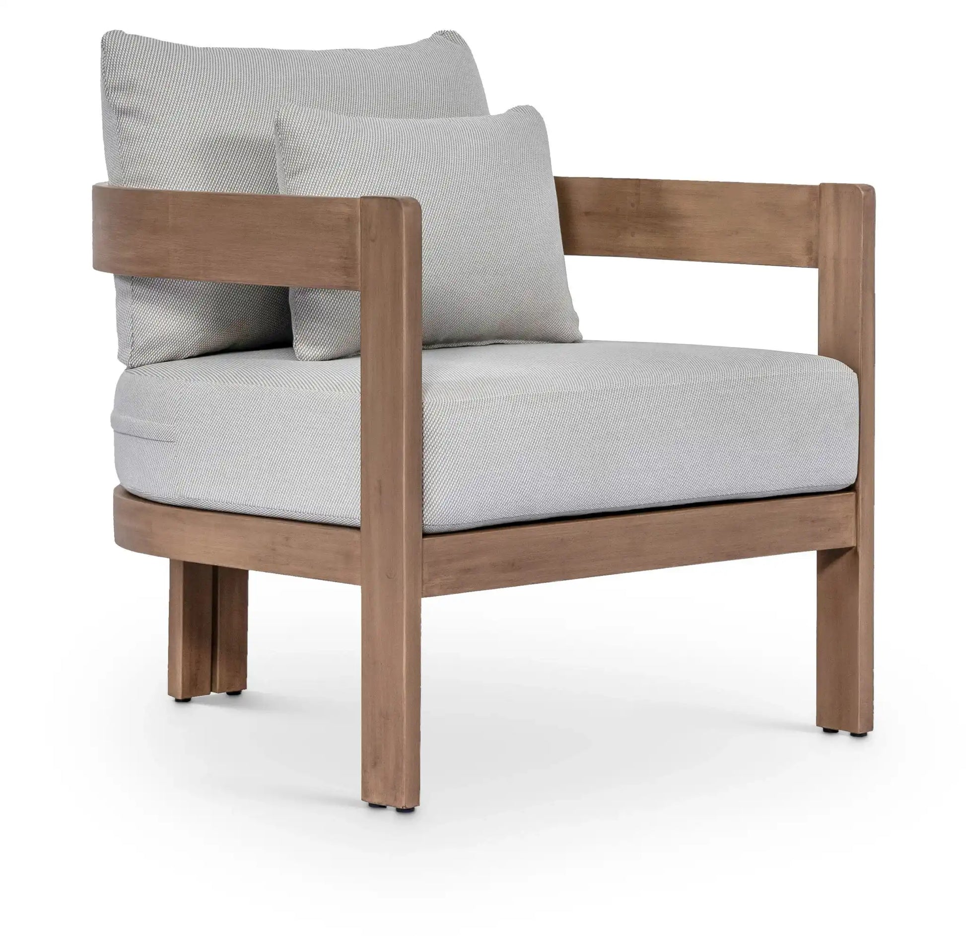 Newport - Water Resistant Fabric Upholstered Outdoor Patio Chair - Best Buy Furniture