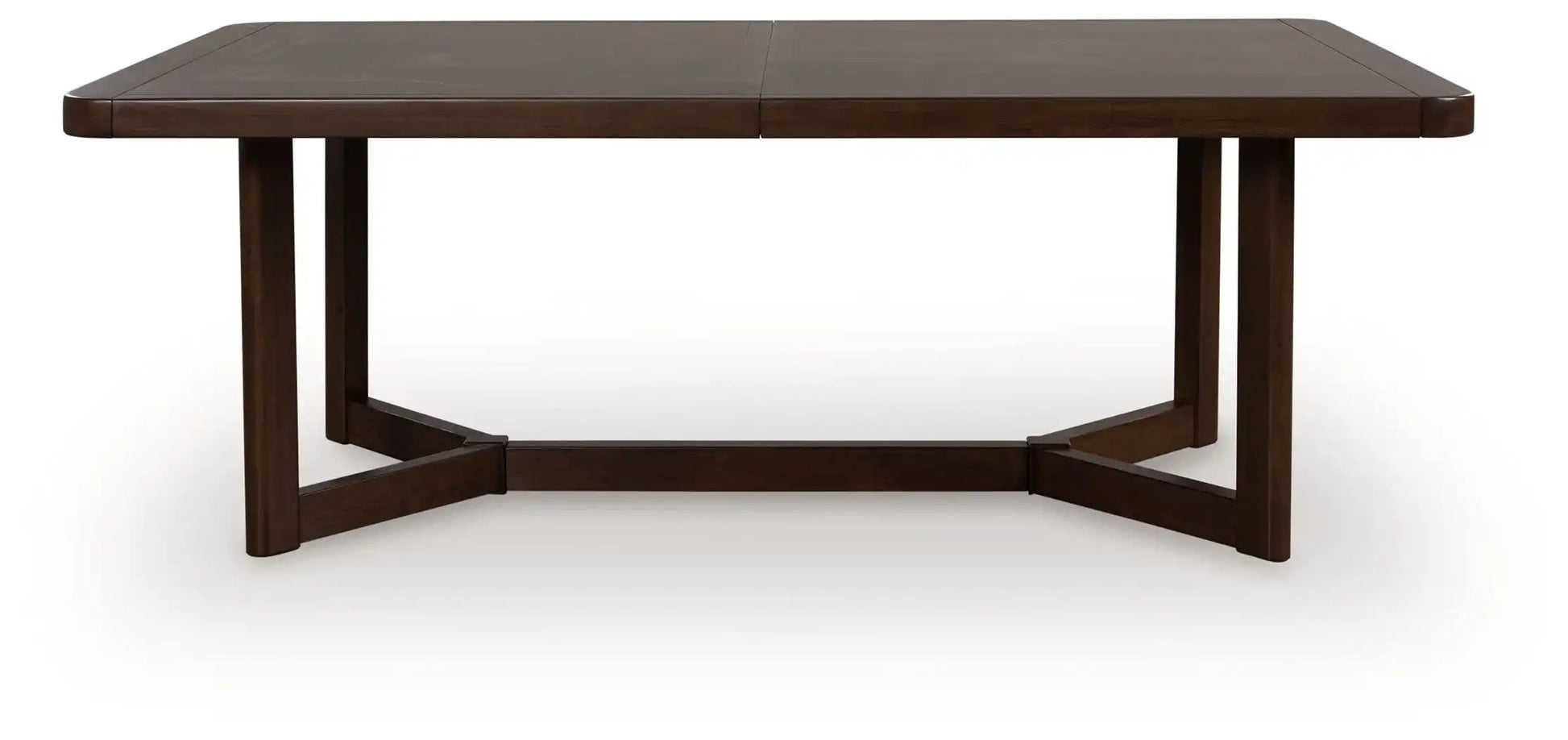 Dilenno - Rectangular Dining Room Extension Table - Dark Brown - Best Buy Furniture