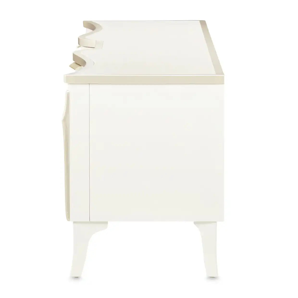 La Marisia - Media Cabinet - Creamy Pearl - Best Buy Furniture