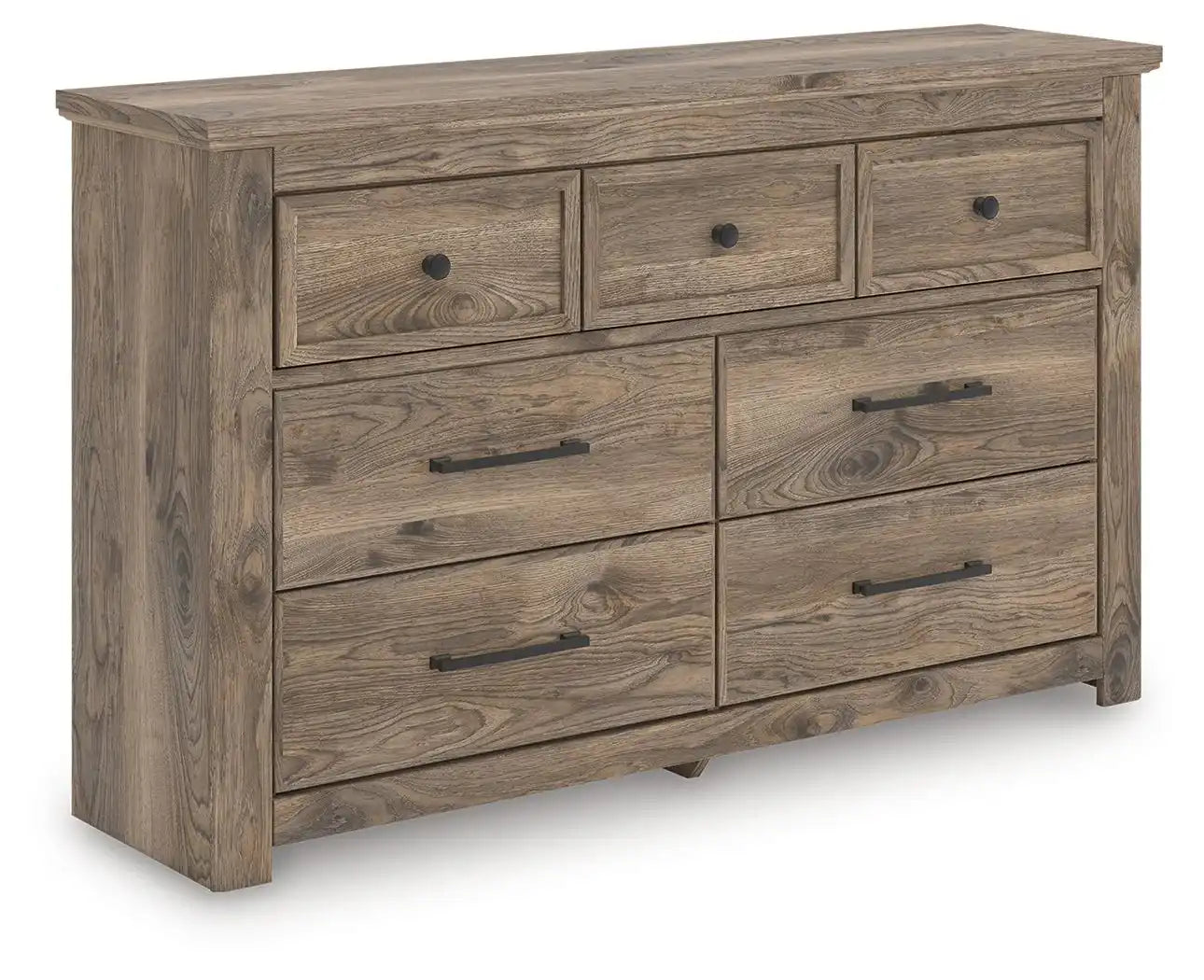 Rusticott - Seven Drawer Dresser - Best Buy Furniture