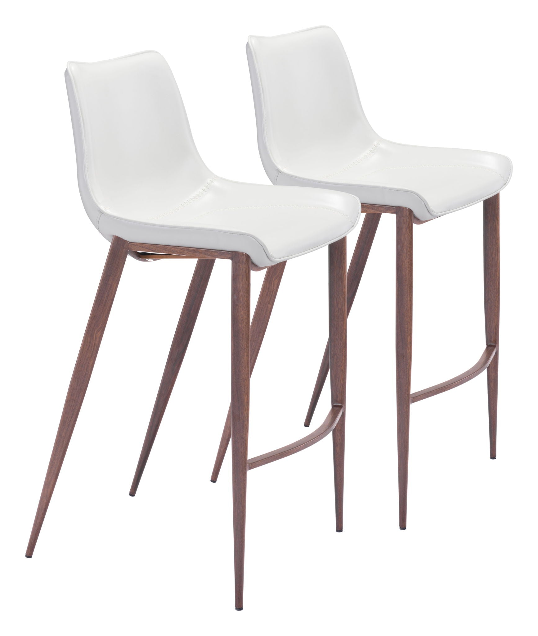 Magnus - Barstool With Black Legs (Set of 2)