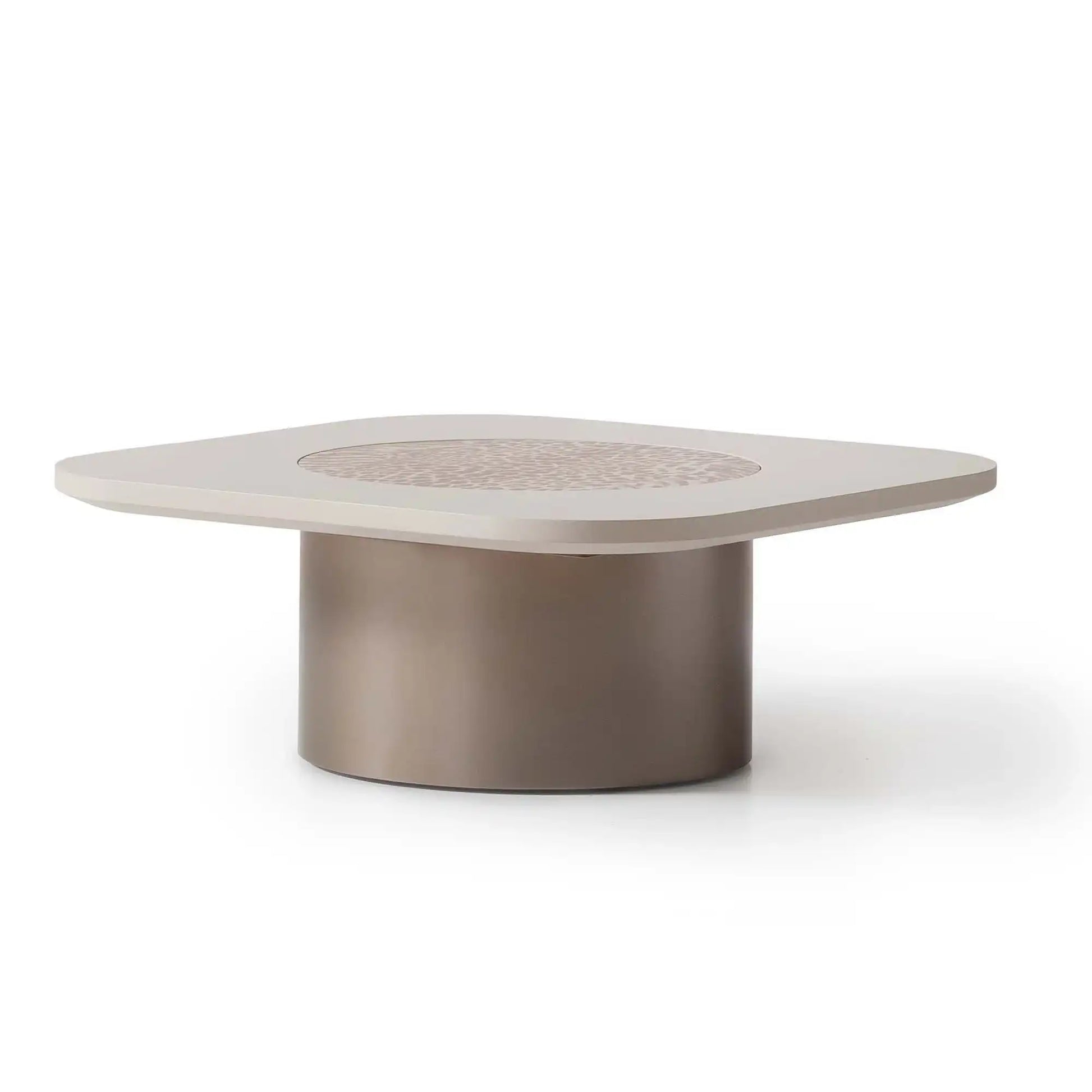 Mod Dream - Short Cocktail Table - Rich Champagne - Best Buy Furniture