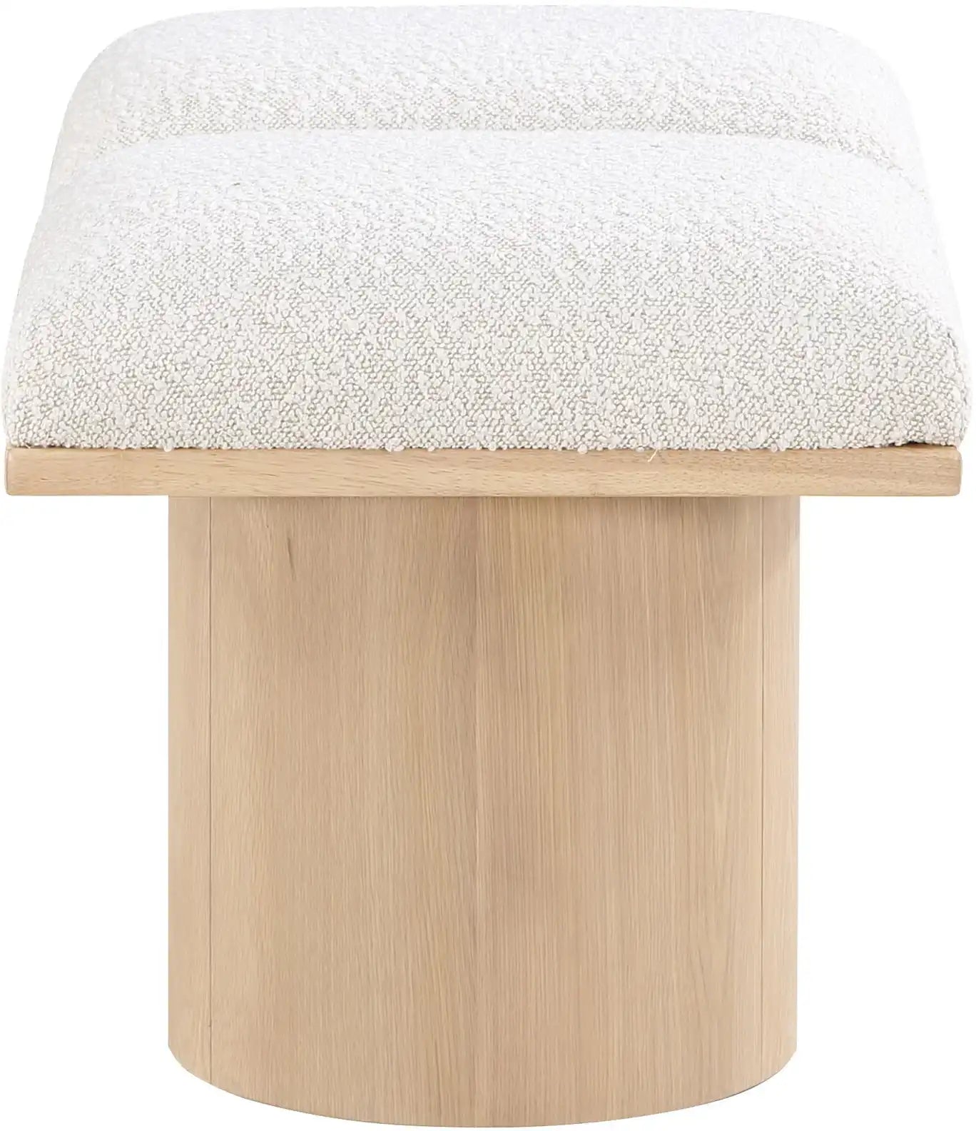 Pavilion - 2 Piece Modular Bench With Natural Base