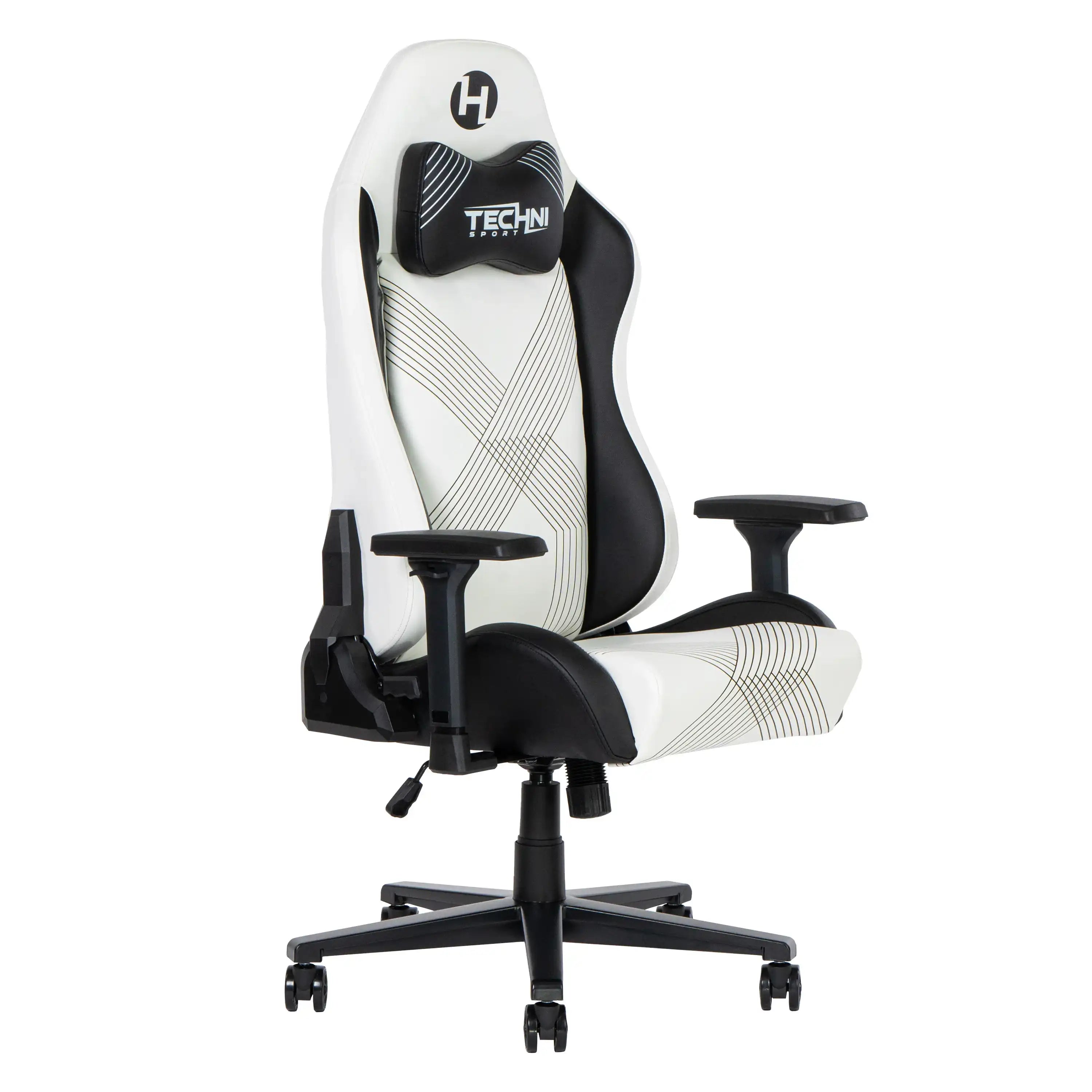 Techni Sport RTA-TS68C-WHT Comfort Edge White Gaming Chair - Best Buy Furniture