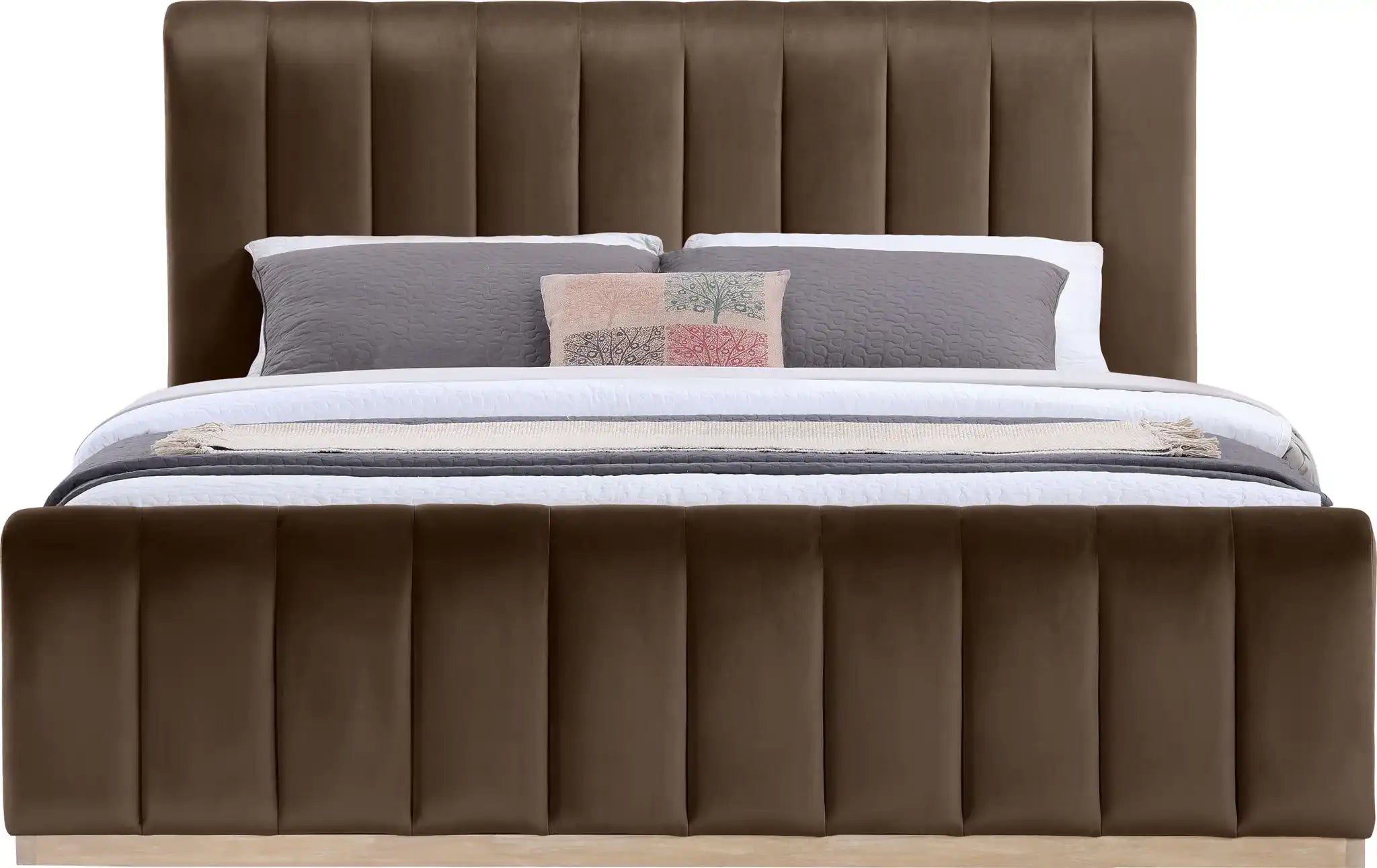 Amara - Velvet Bed