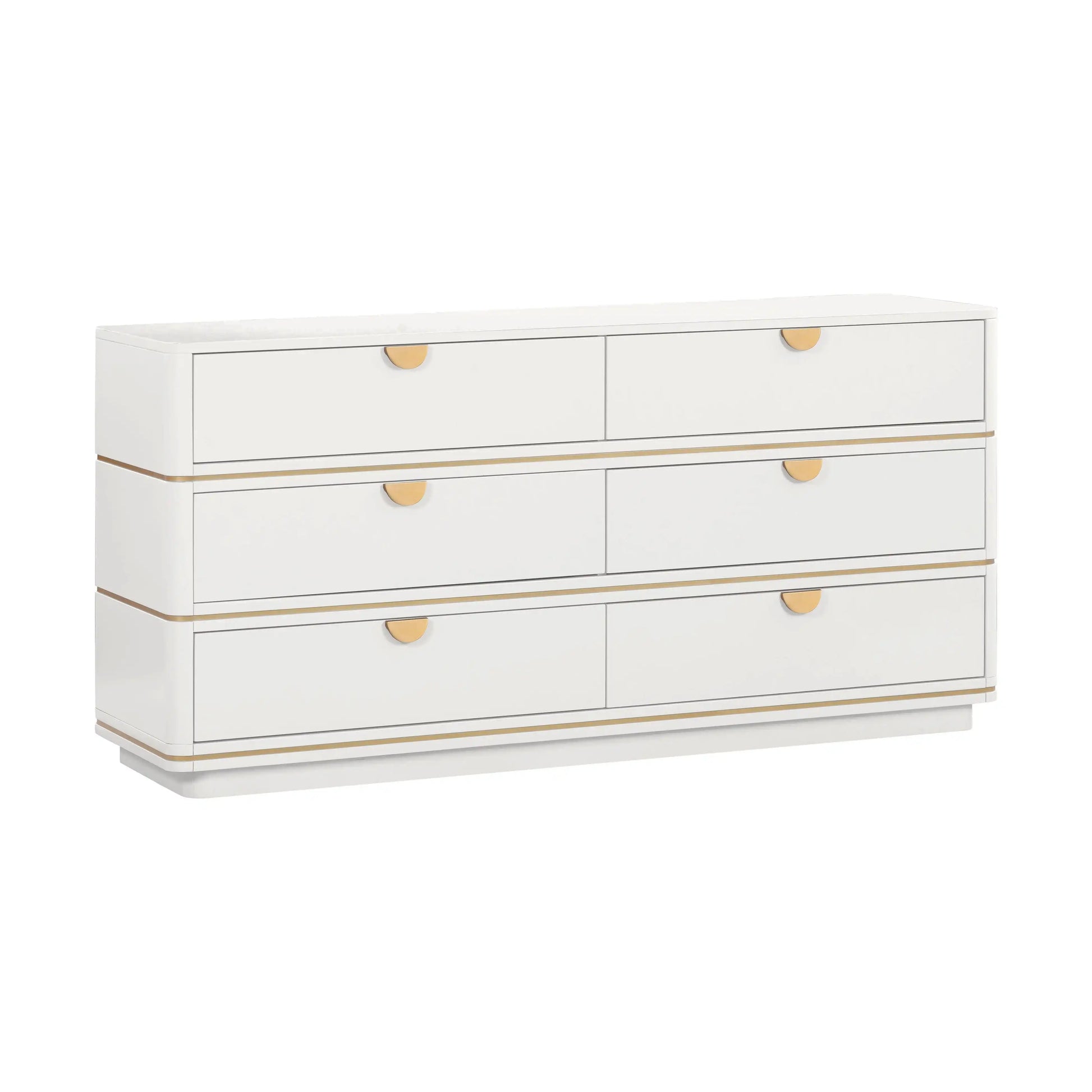 Julieta - 6 Drawer Dresser - Best Buy Furniture