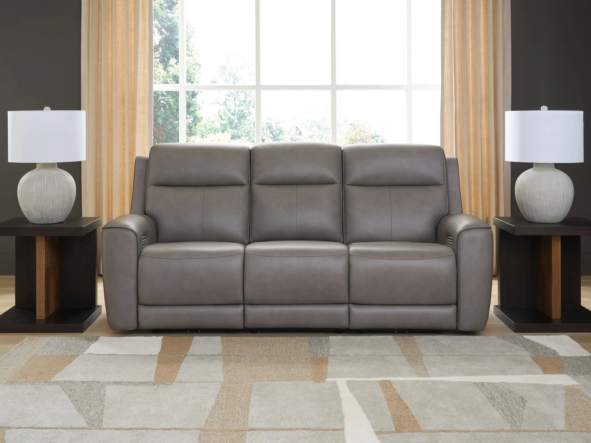 5Z-Comfort - Relaxation - Power Reclining Sofa With Adj Headrest - Best Buy Furniture