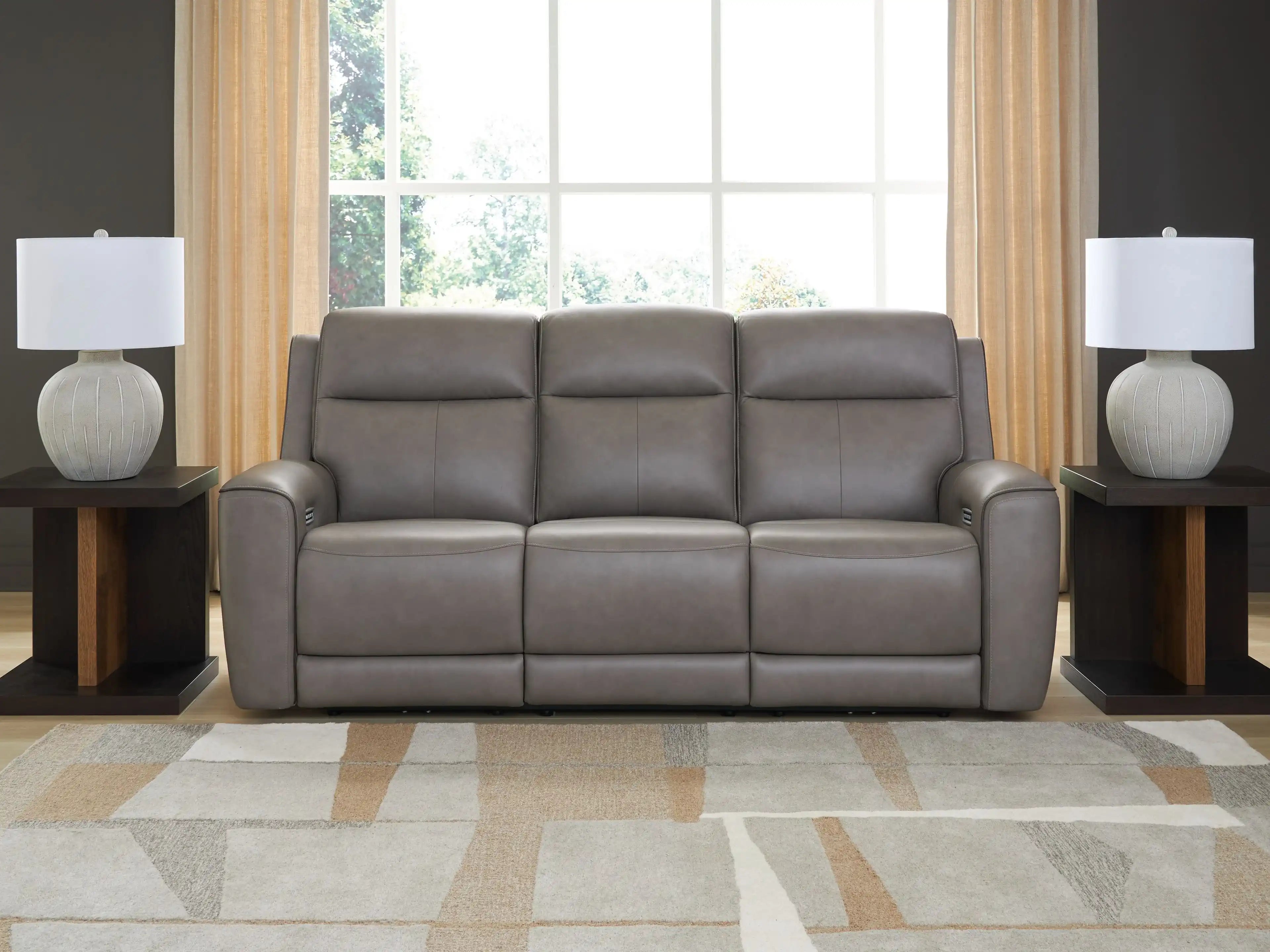 5Z-Comfort - Relaxation - Power Reclining Sofa With Adj Headrest - Best Buy Furniture