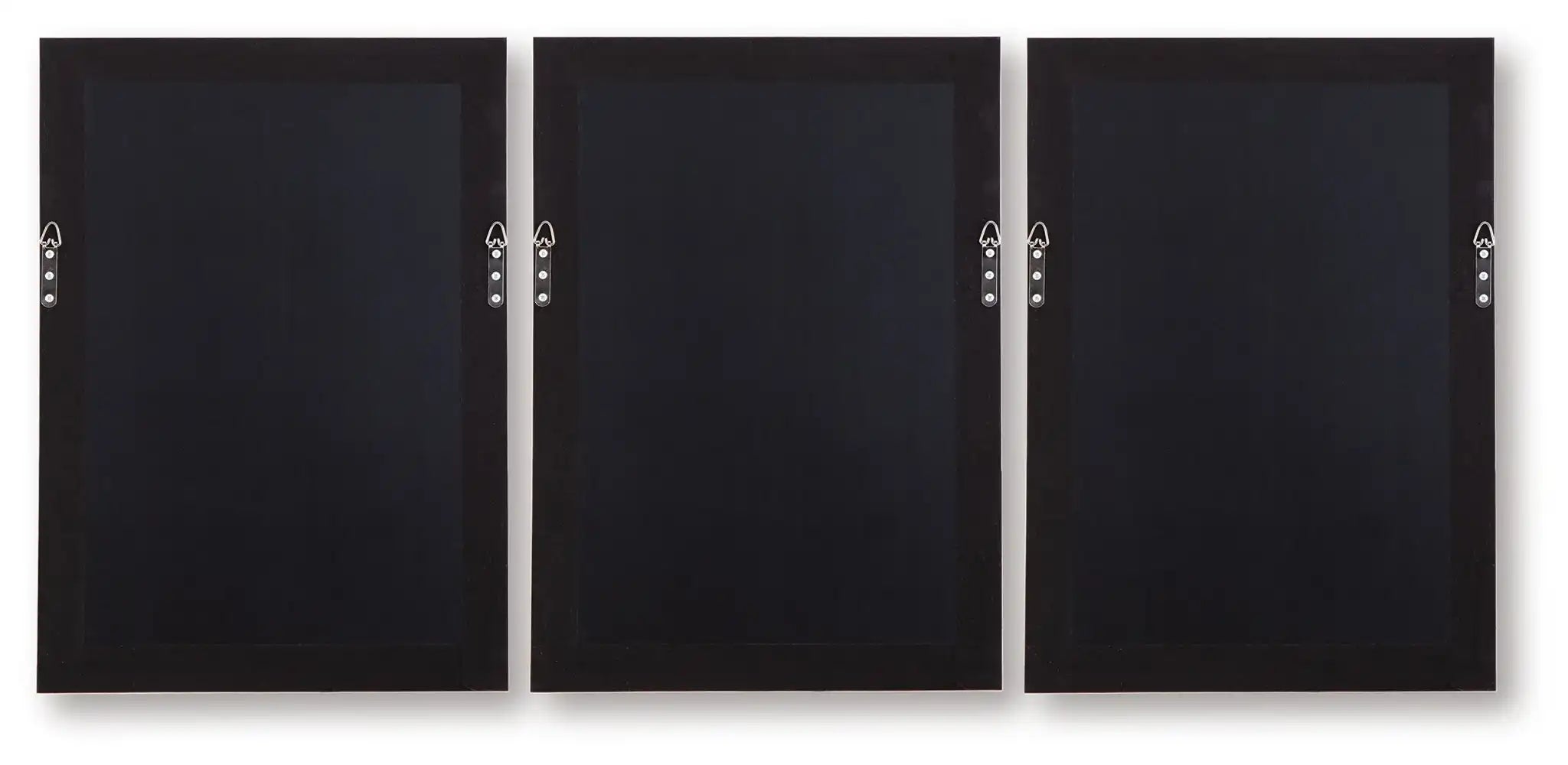 Honslow - Wall Art Set (Set of 3) - Brown / Black / White - Best Buy Furniture