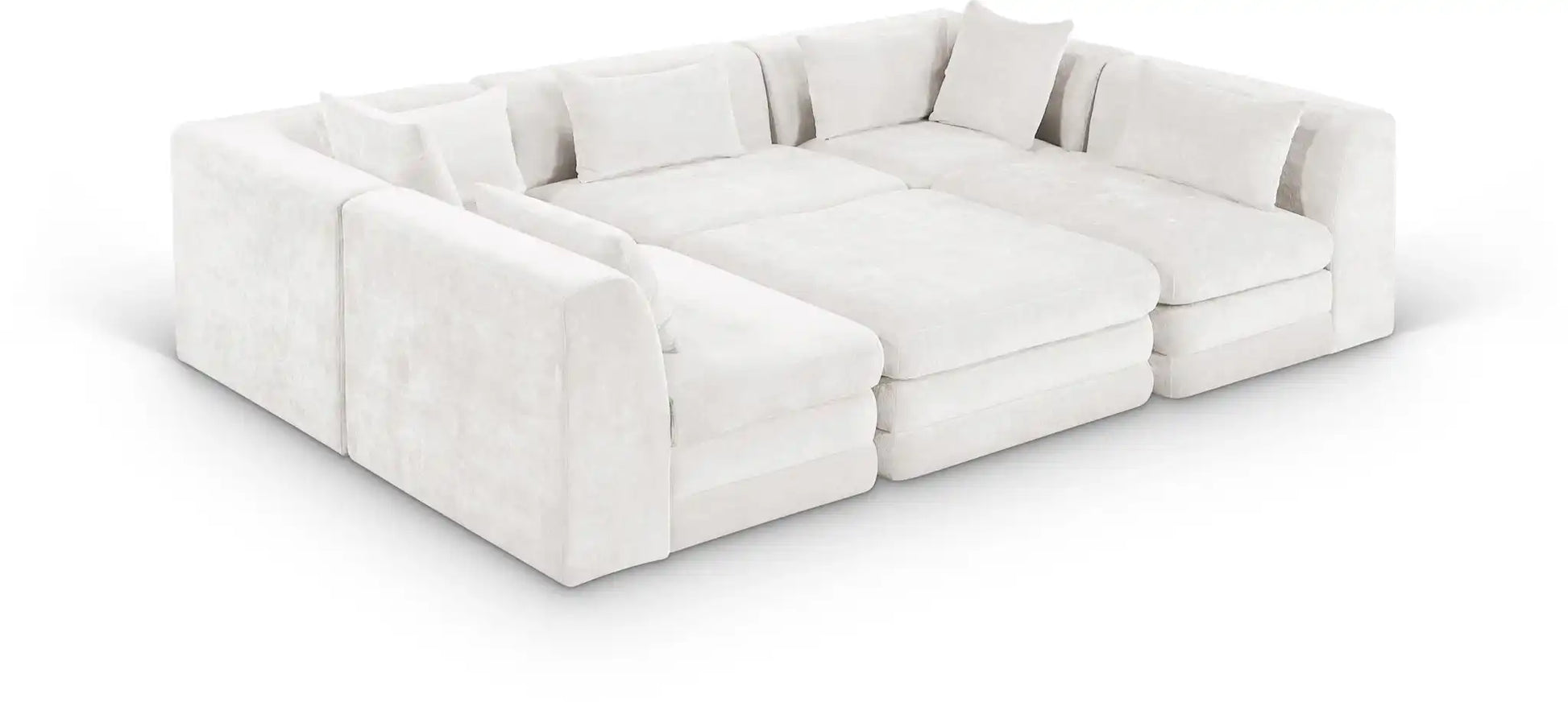 Stellar - 6 Piece Upholstered Modular Sectional - Best Buy Furniture