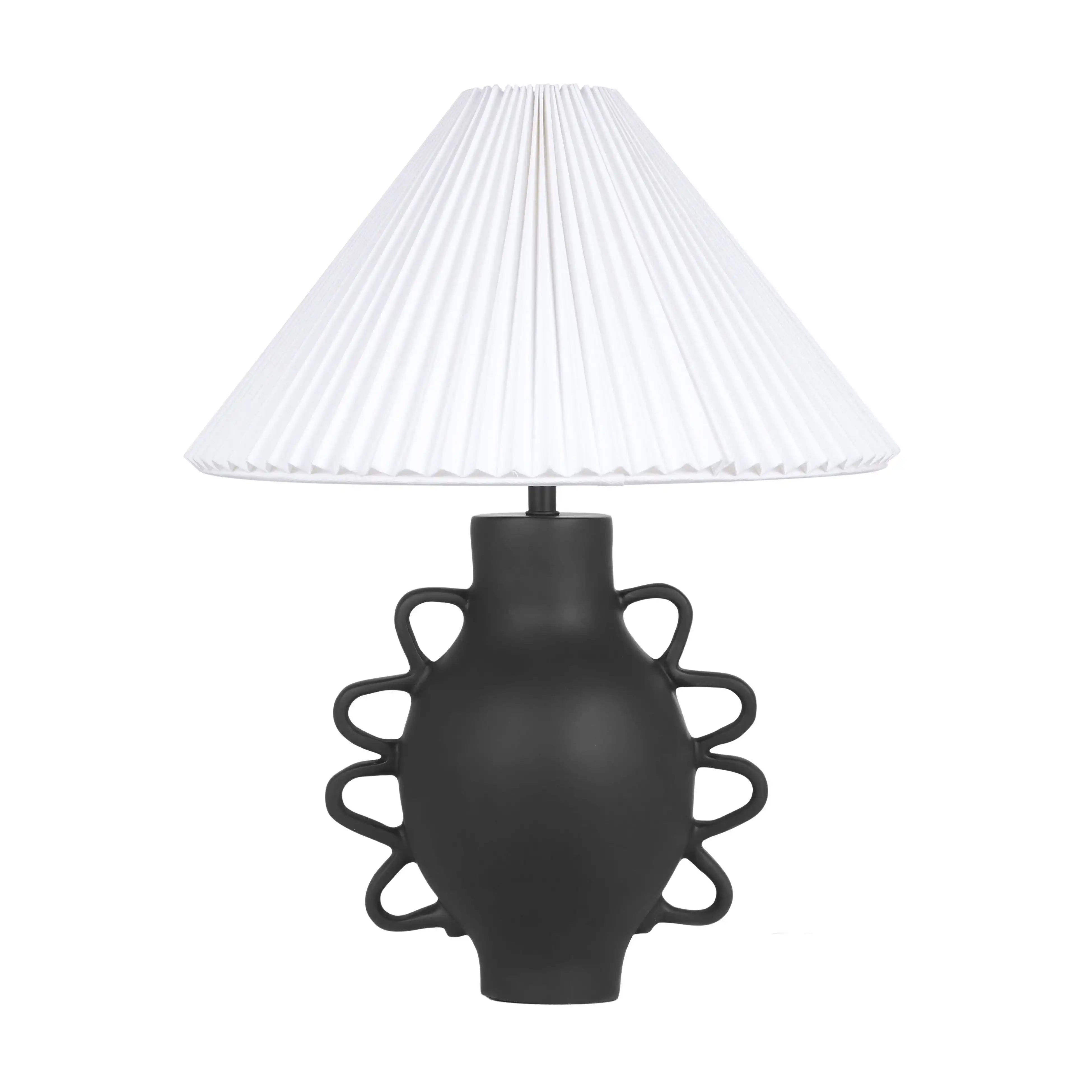 Hazza - Pleated Table Lamp - Best Buy Furniture
