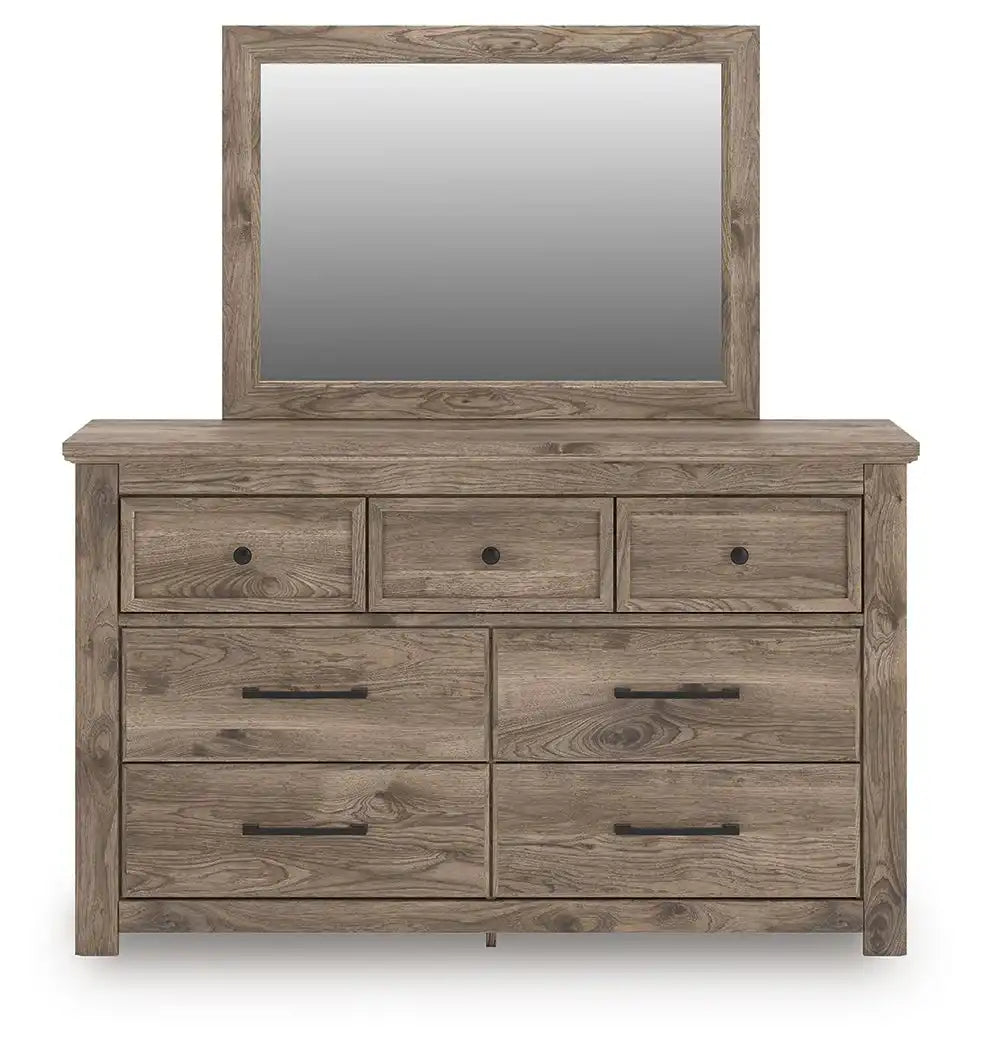 Rusticott - Seven Drawer Dresser - Best Buy Furniture