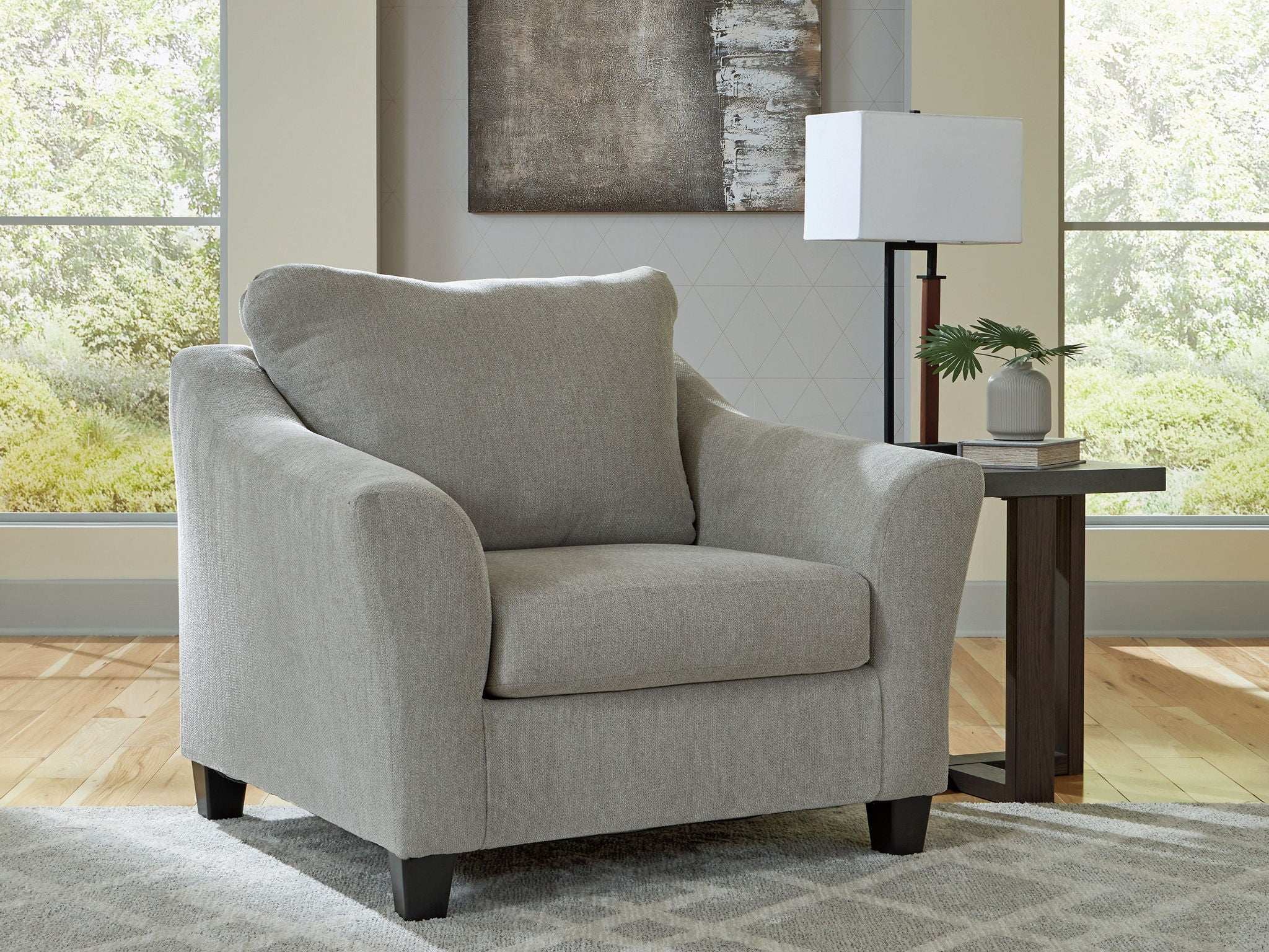 Willarae - Chair And A Half - Taupe - Best Buy Furniture