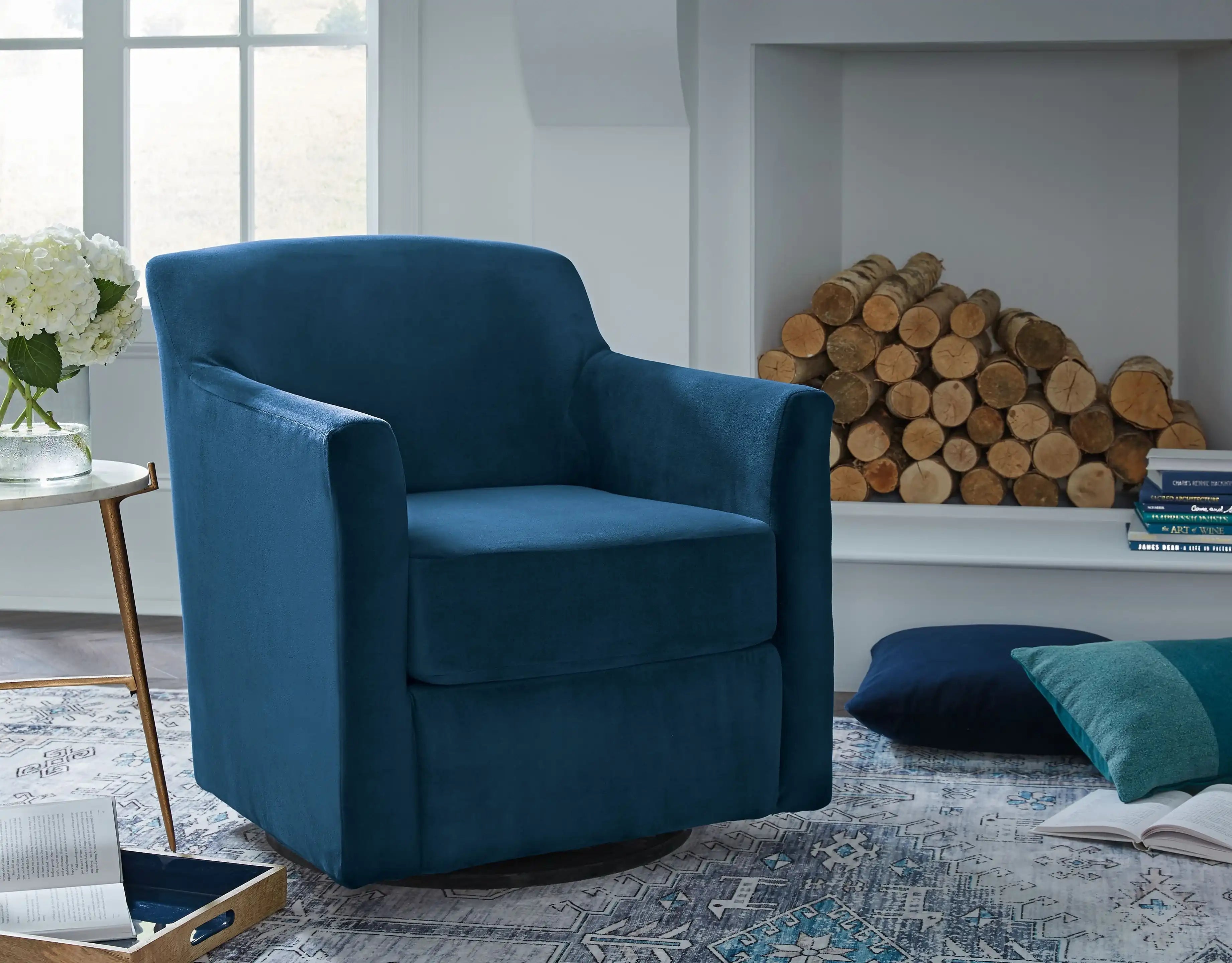 Bradney - Swivel Accent Chair - Best Buy Furniture
