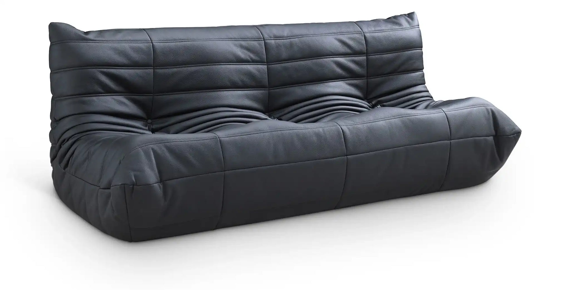 Relax - Vegan Leather 77.75" Upholstered Sofa - Best Buy Furniture