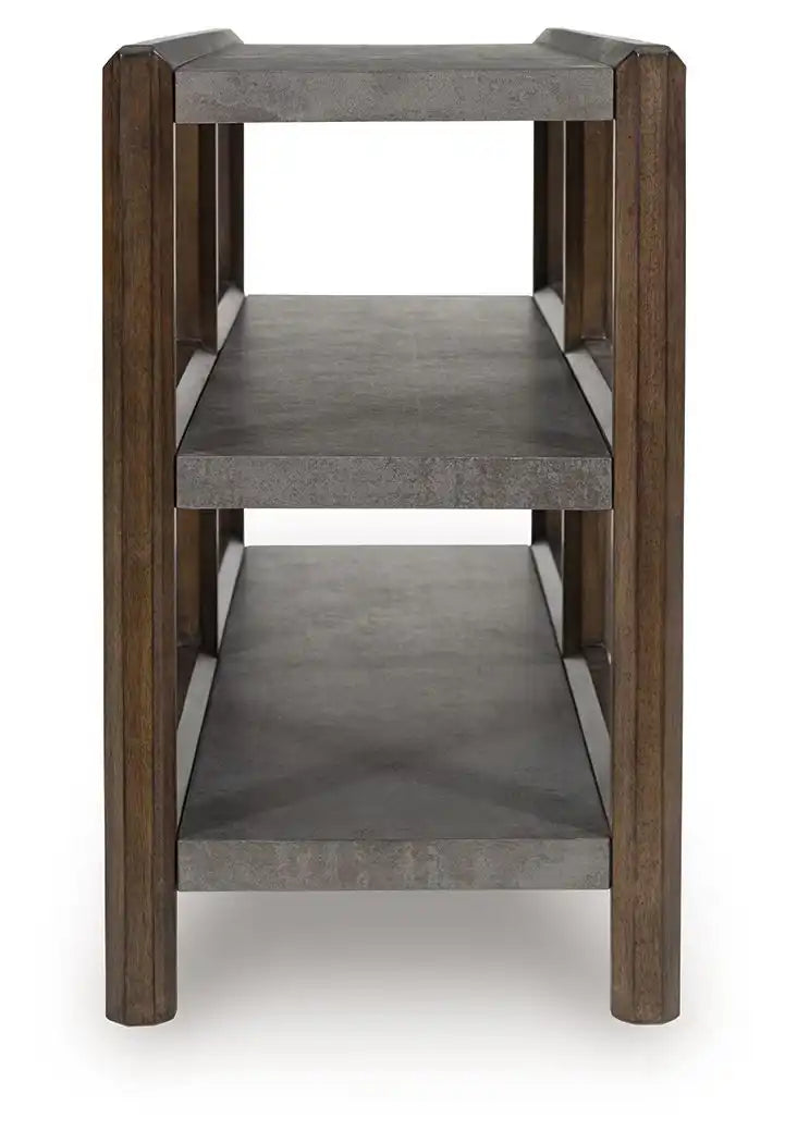 Kallenny - Sofa Table - Brown / Gray - Best Buy Furniture