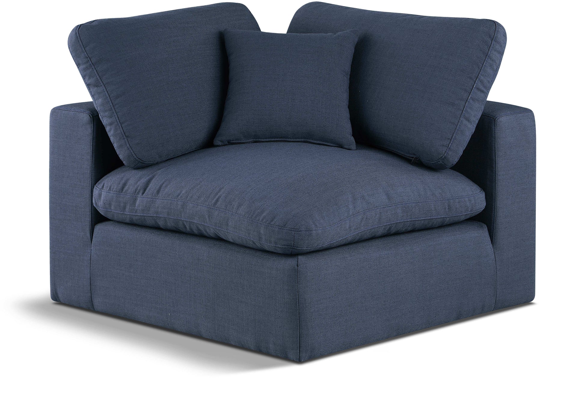 Comfy - Linen Corner Chair - Best Buy Furniture
