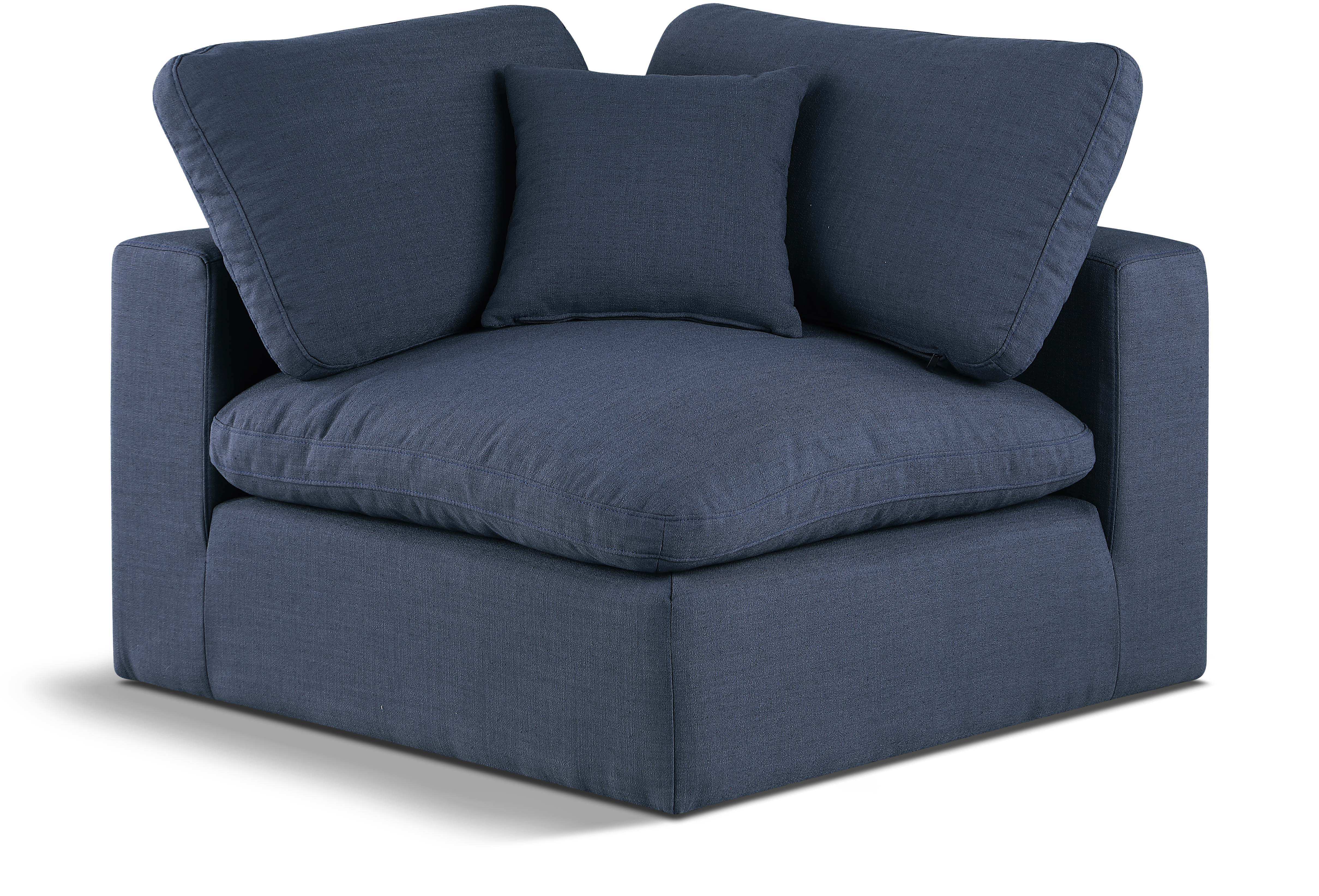Comfy - Linen Corner Chair - Best Buy Furniture