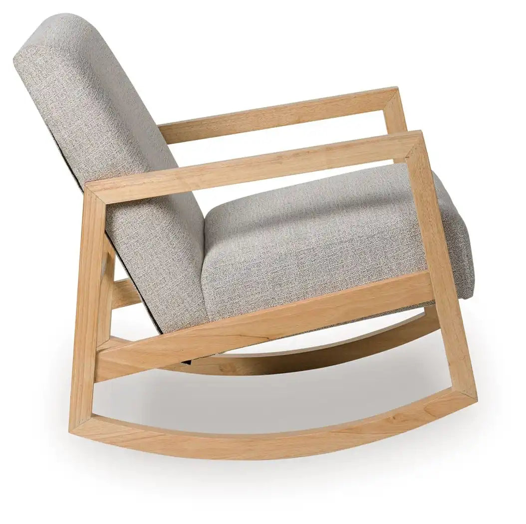 Wychworth - Accent Chair - Gray / Natural - Best Buy Furniture