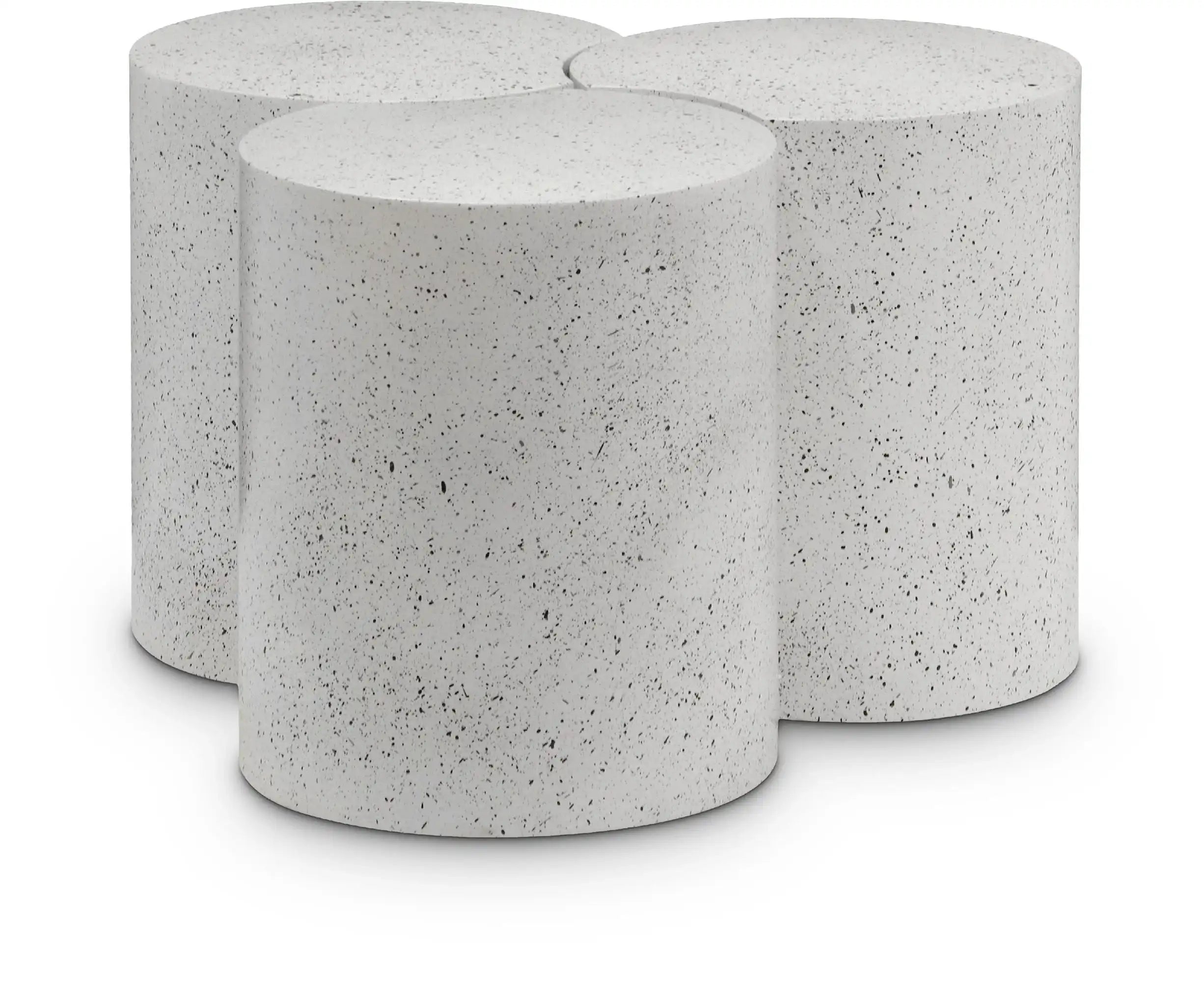 Dimple - 3 Piece Modular Coffee Table - Terazzo Finish - Best Buy Furniture