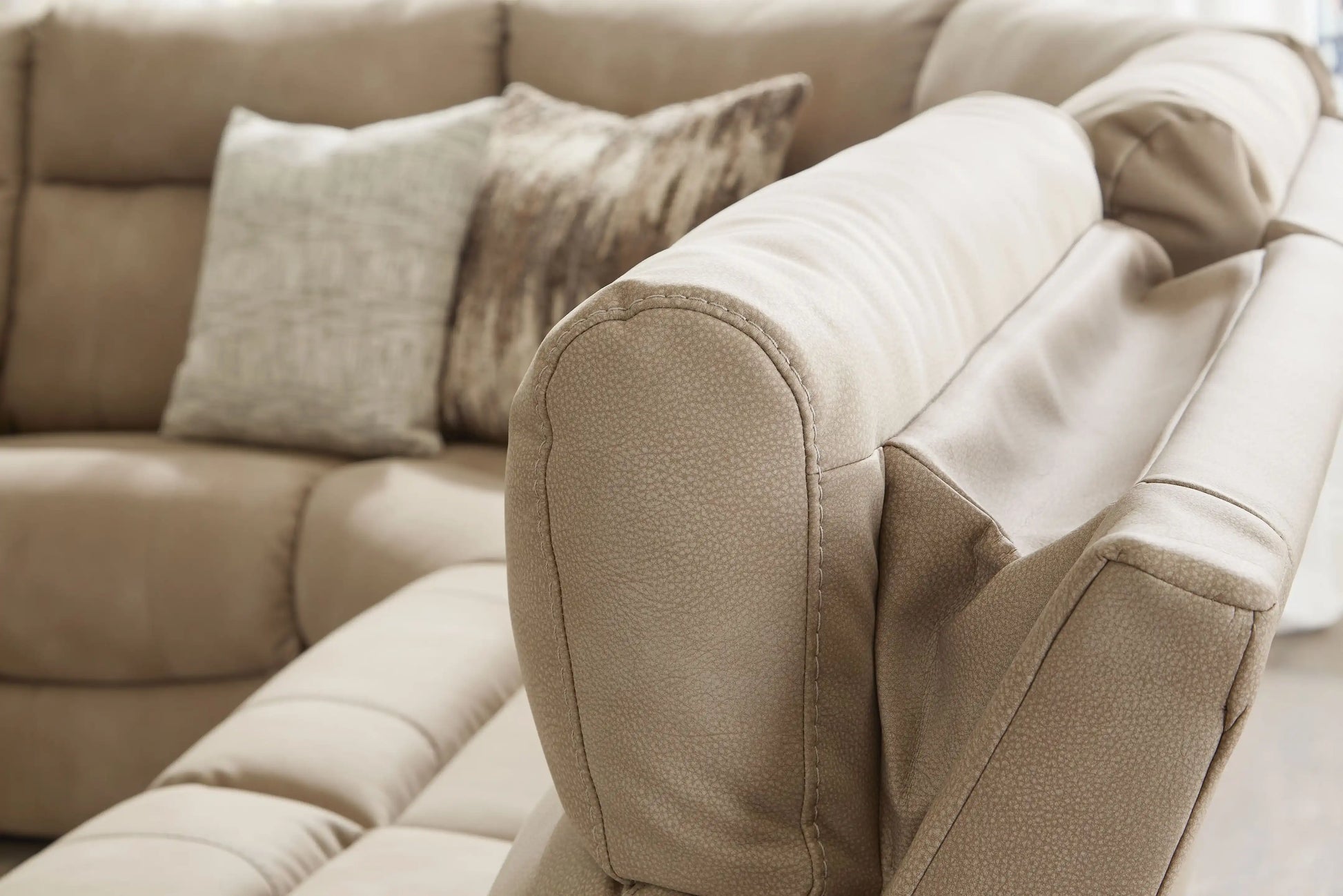 Next-Gen Durapella - Reclining Sectional - Best Buy Furniture