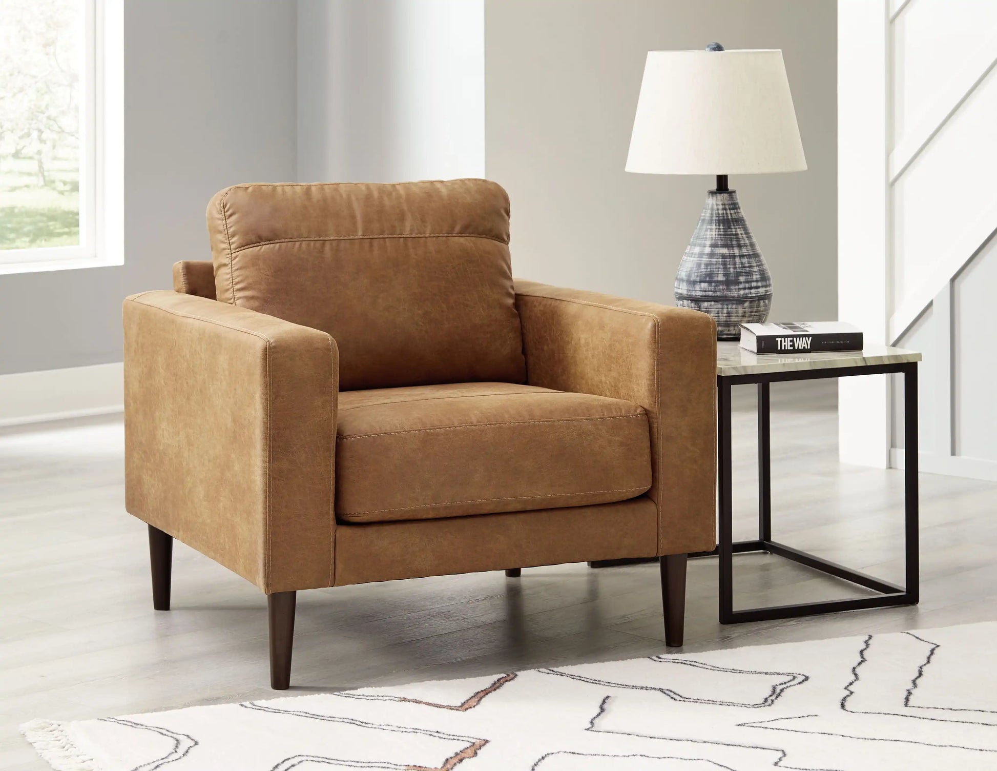 Telora - Chair - Caramel - Best Buy Furniture