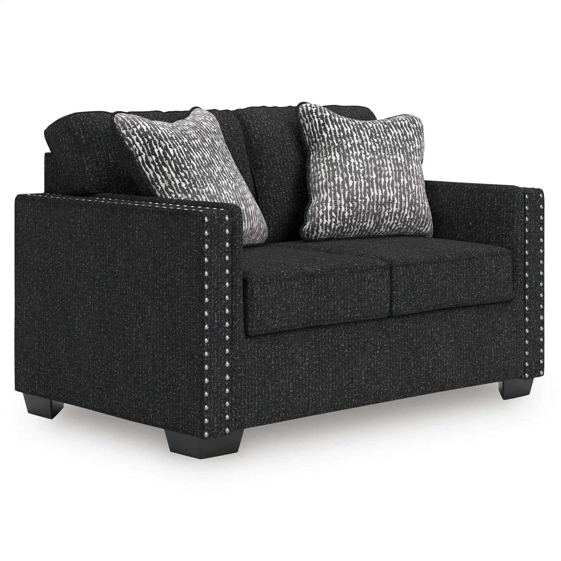 Jasmine Peaks - Loveseat - Coal - Best Buy Furniture