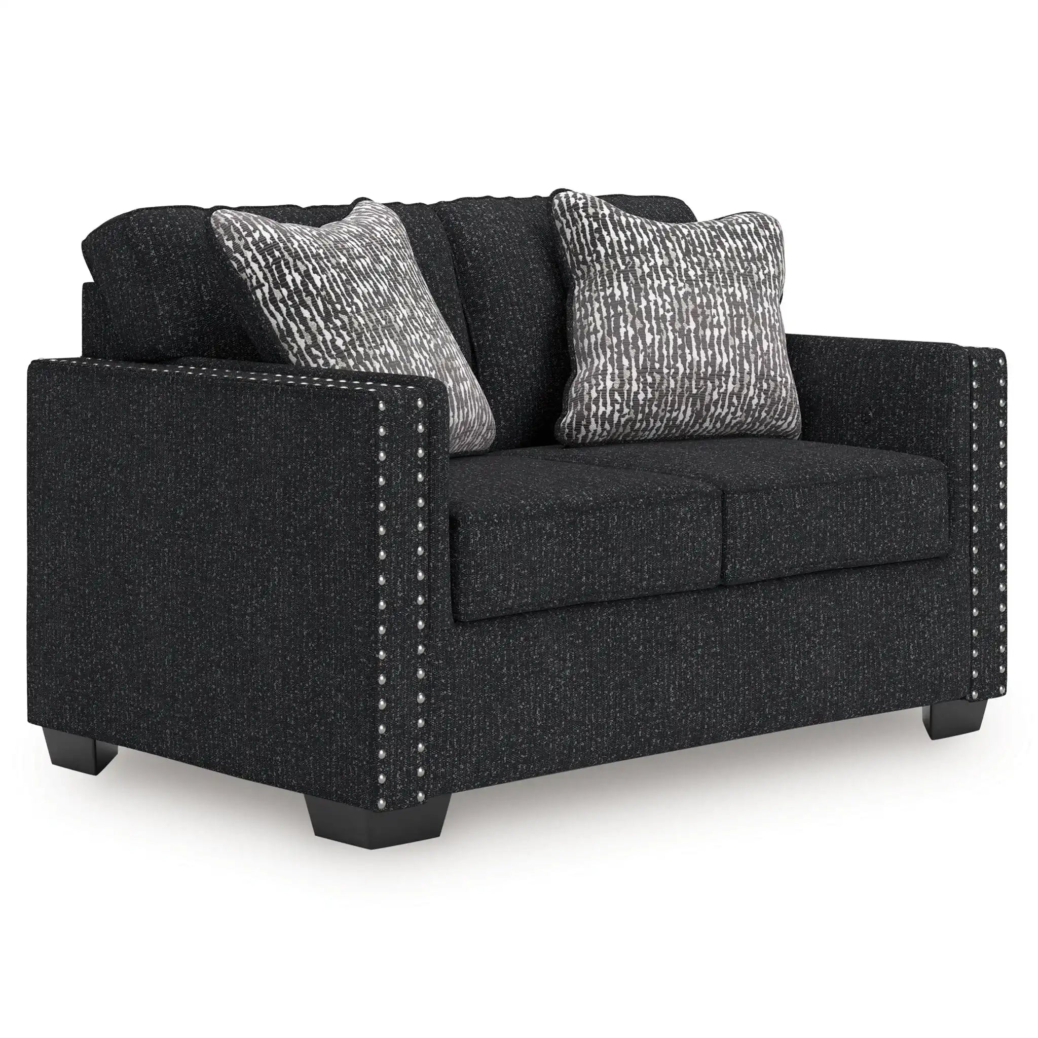 Jasmine Peaks - Loveseat - Coal - Best Buy Furniture