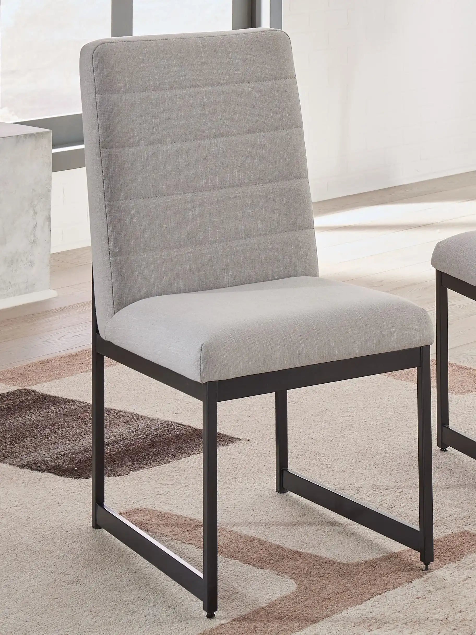 Tomtyn - Dining Upholstered Side Chair (Set of 2) - Light Brown - Best Buy Furniture