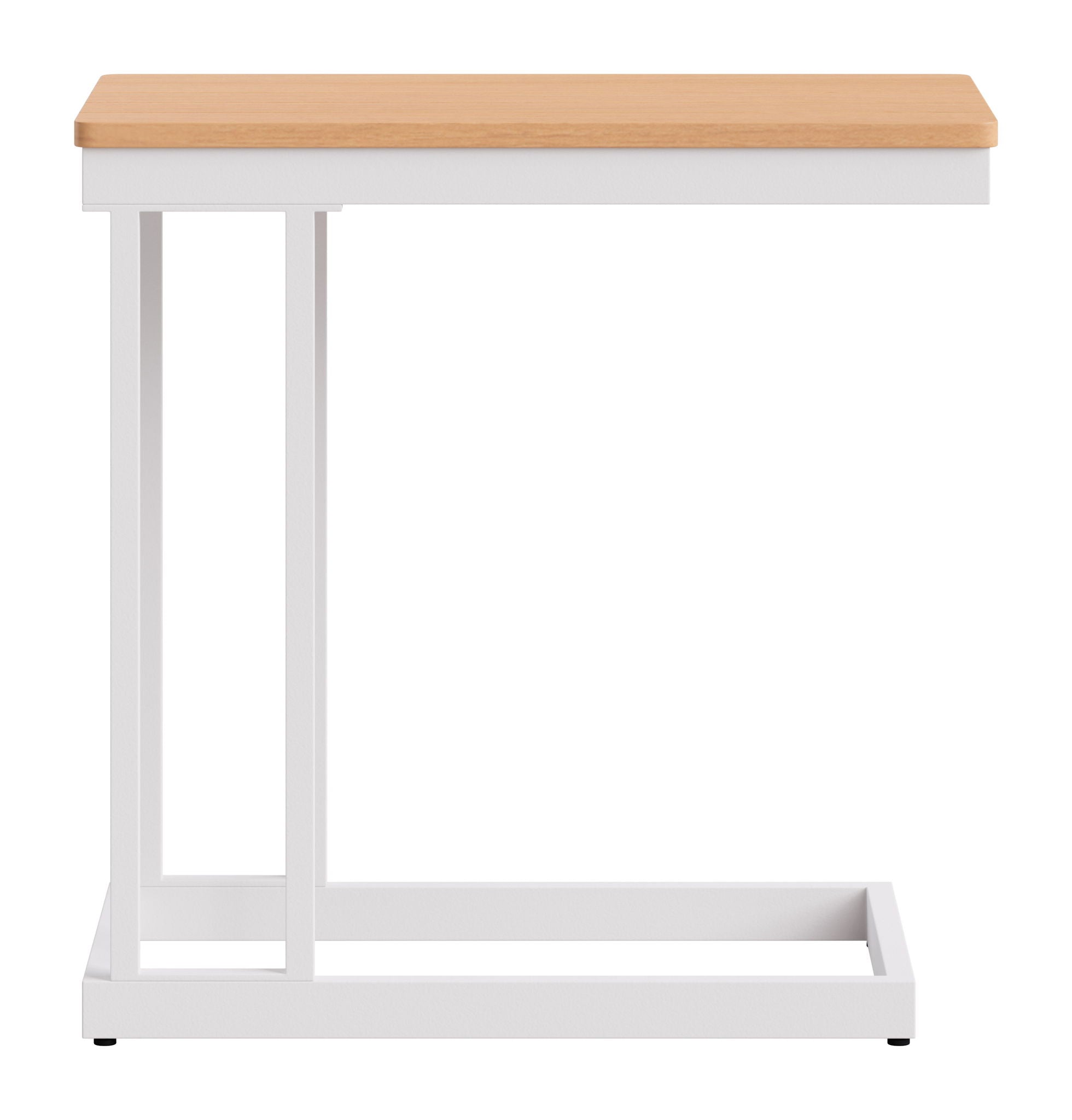Tamaru - Side Table - Natural / White