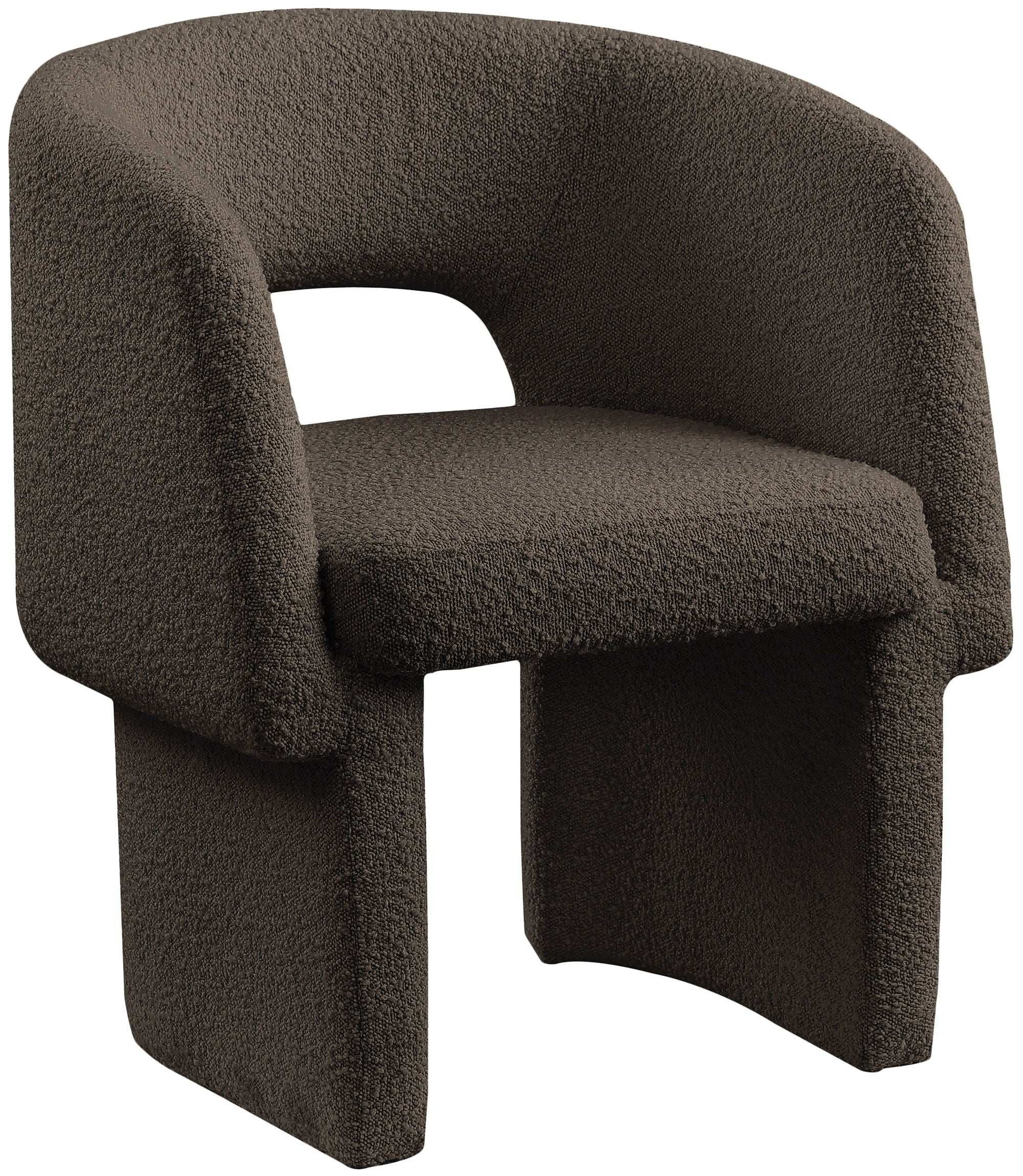 Emmet - Boucle Dining Chair / Accent Chair - Best Buy Furniture