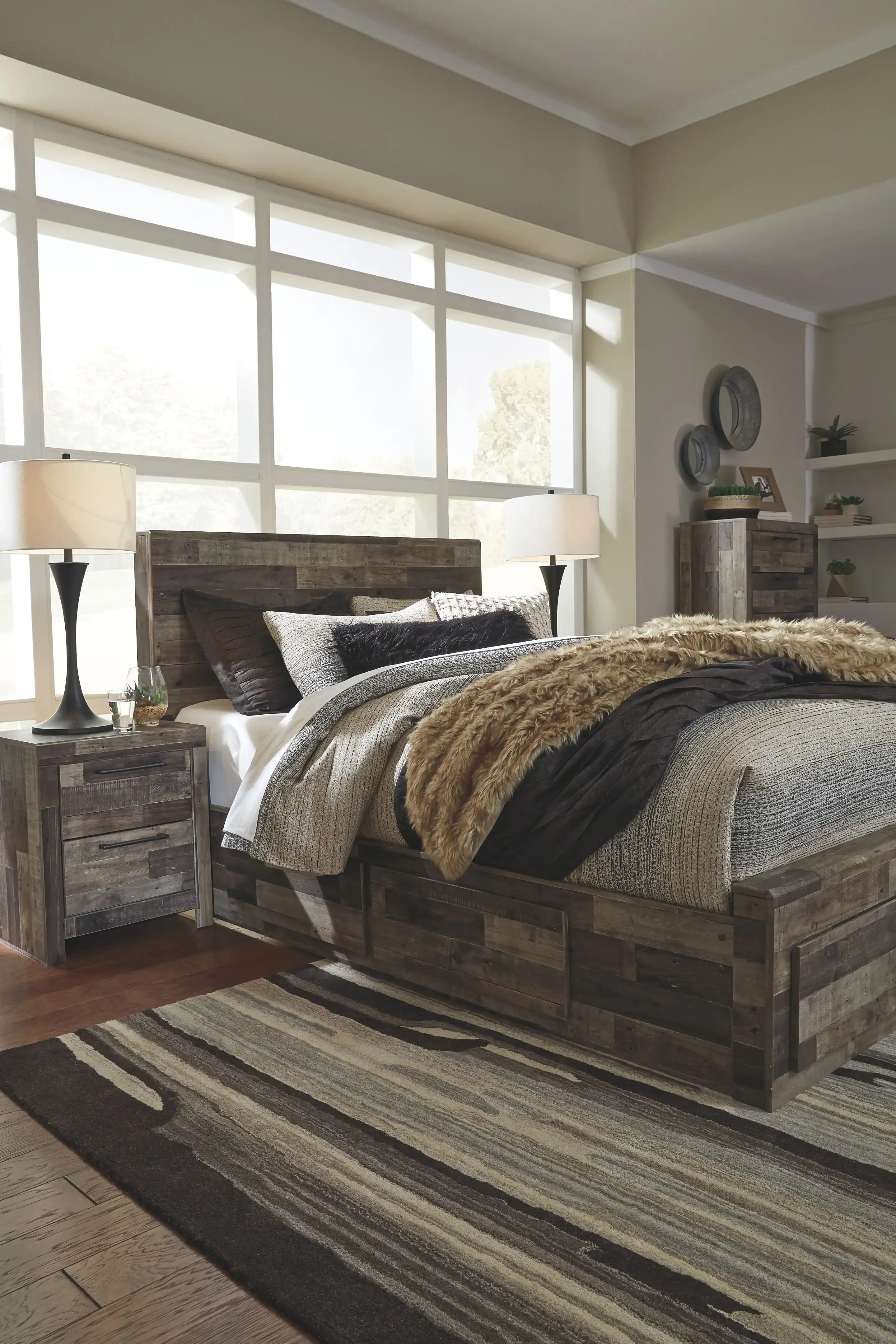 Derekson - Panel Bedroom Set - Best Buy Furniture