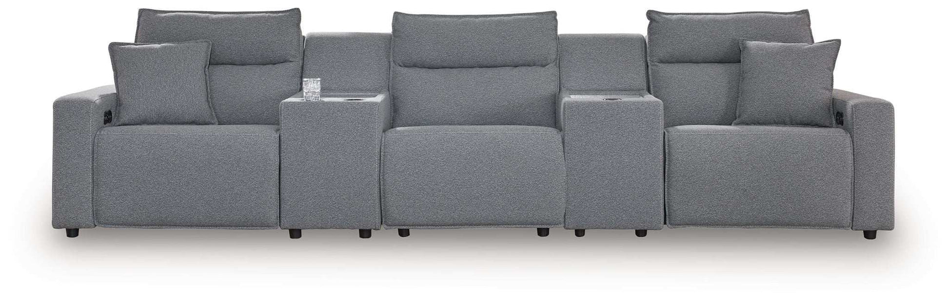 ModMax II - Salt And Pepper - Reclining Sectional - Best Buy Furniture