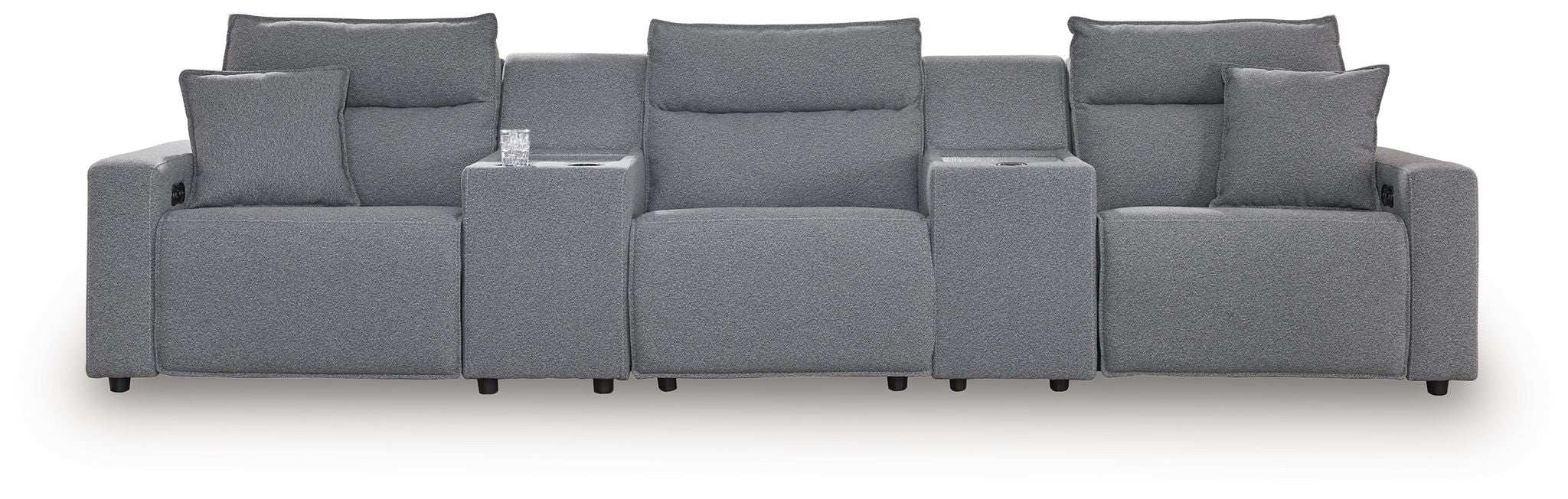 ModMax II - Salt And Pepper - Reclining Sectional - Best Buy Furniture