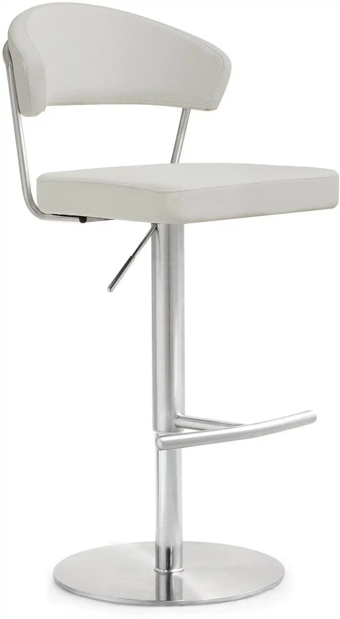 Cosmo - Stainless Steel Barstool - Best Buy Furniture